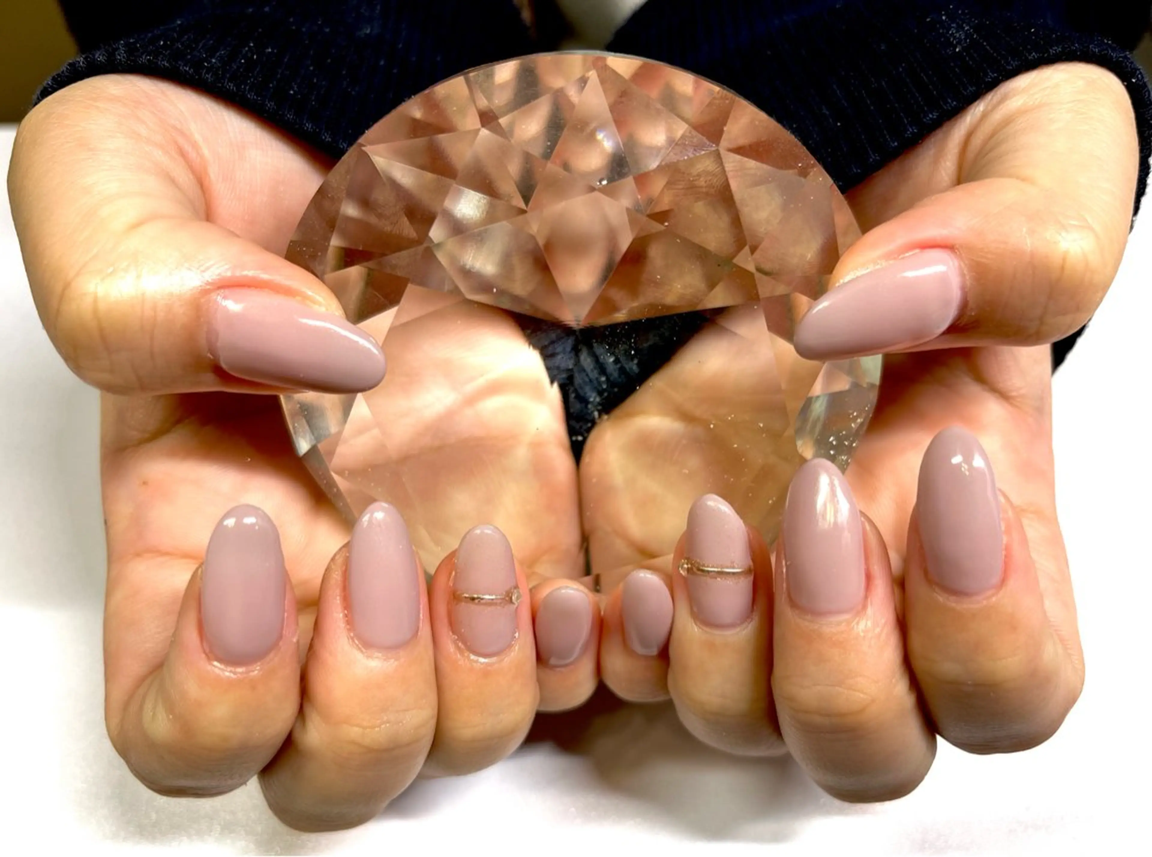 ネイル マグネットネイル ニュアンスネイル オフィスネイル ワンカラーネイル シンプルネイル ハンドネイル プライベートサロン N's Nailのネイルデザイン