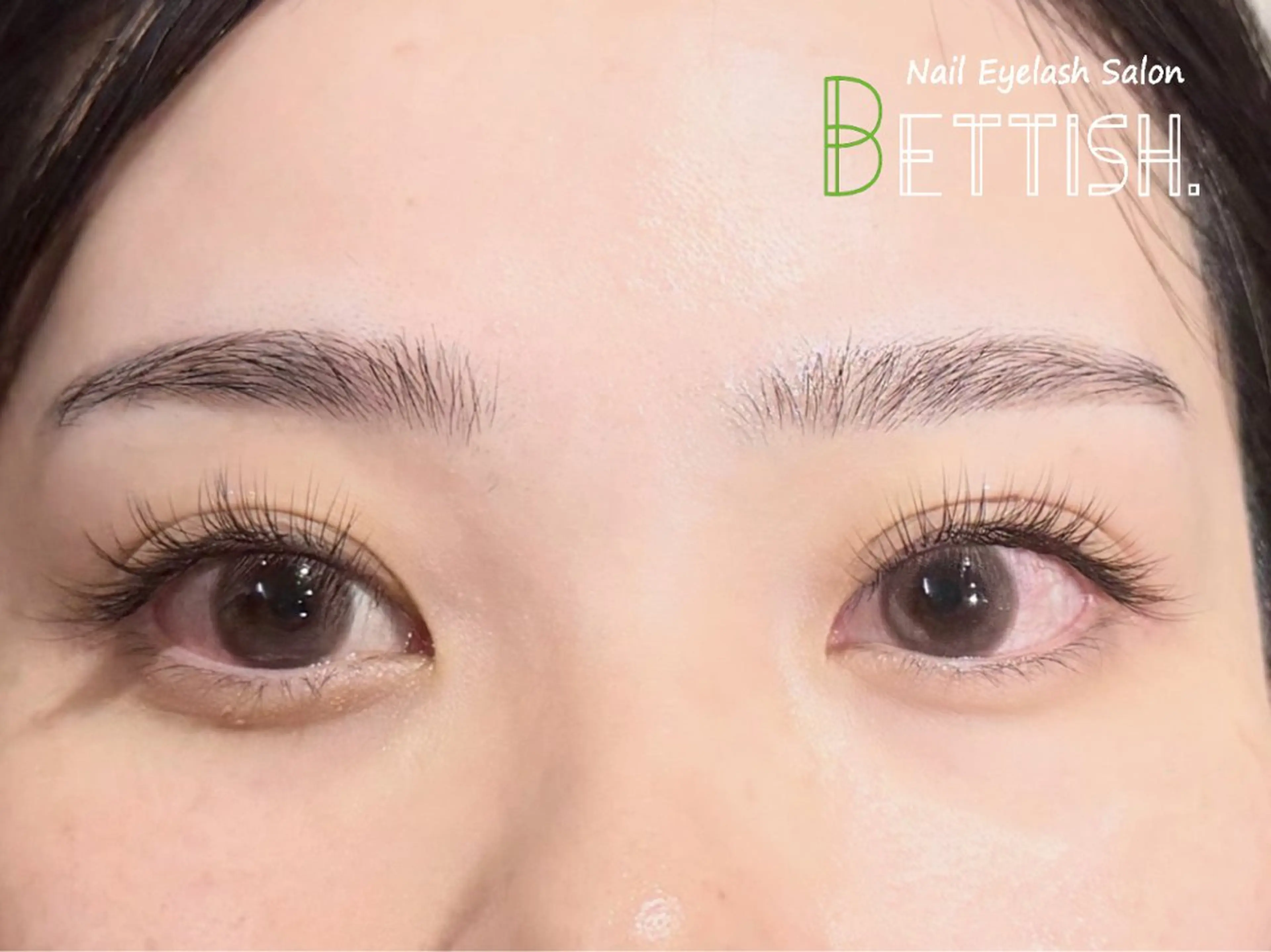 マツエク・マツパ カラーマツエク セーブル BETTISH. MAIのマツエク・マツパデザイン