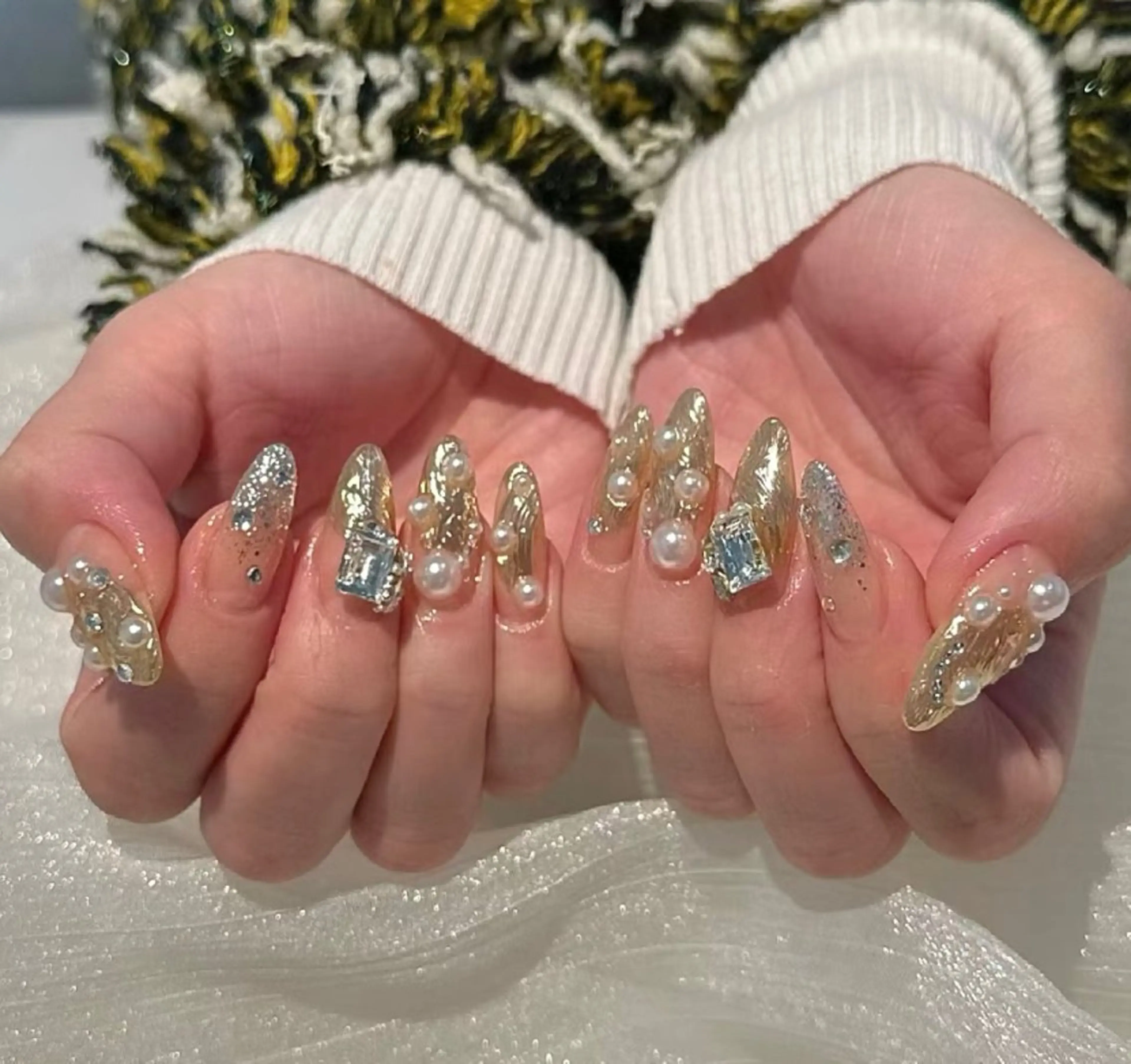 ネイル ハンドネイル ハンドケア 🍑 momo_nailのネイルデザイン
