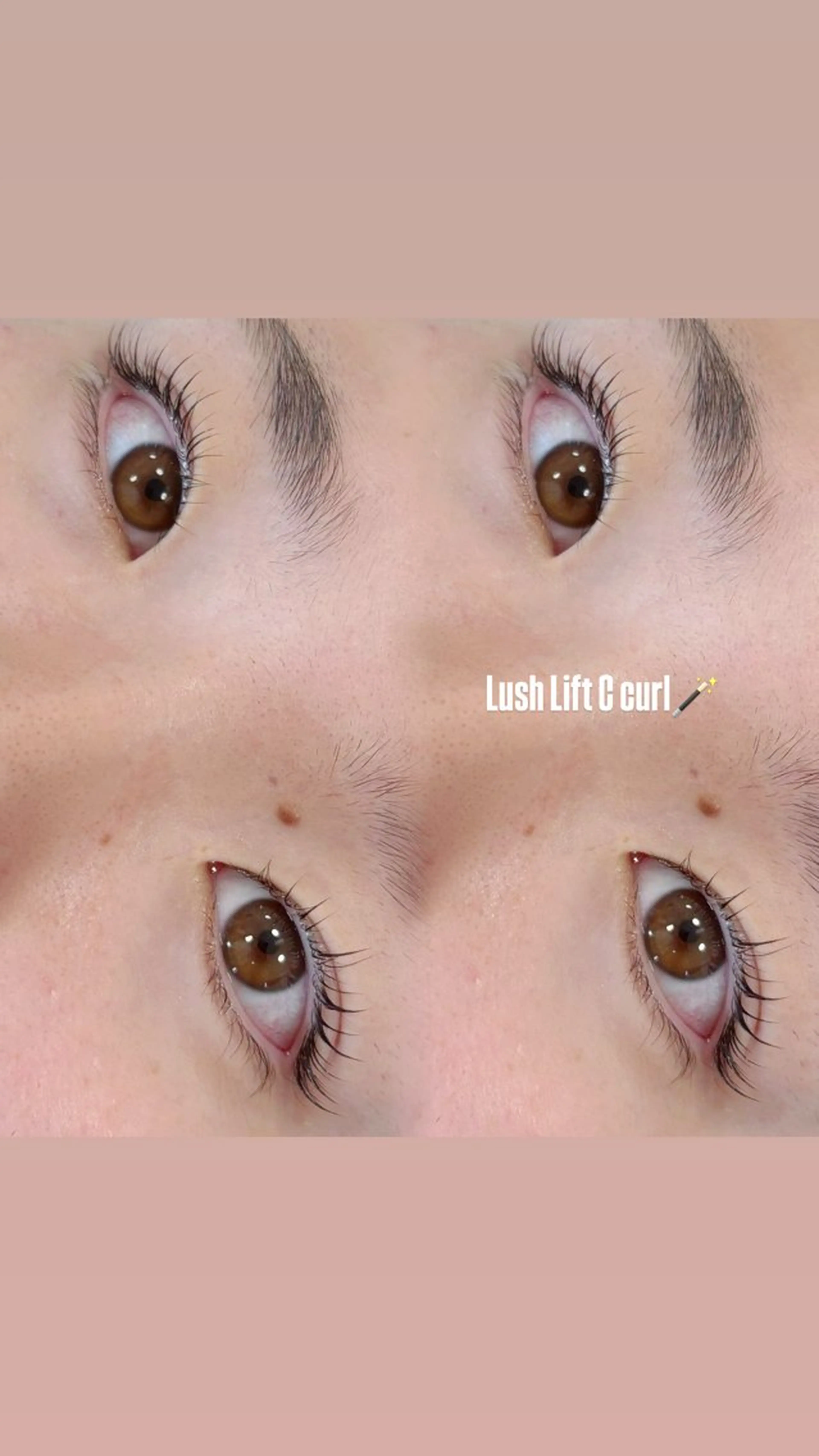 マツエク・マツパ Cカール AO Mana👒のマツエク・マツパデザイン