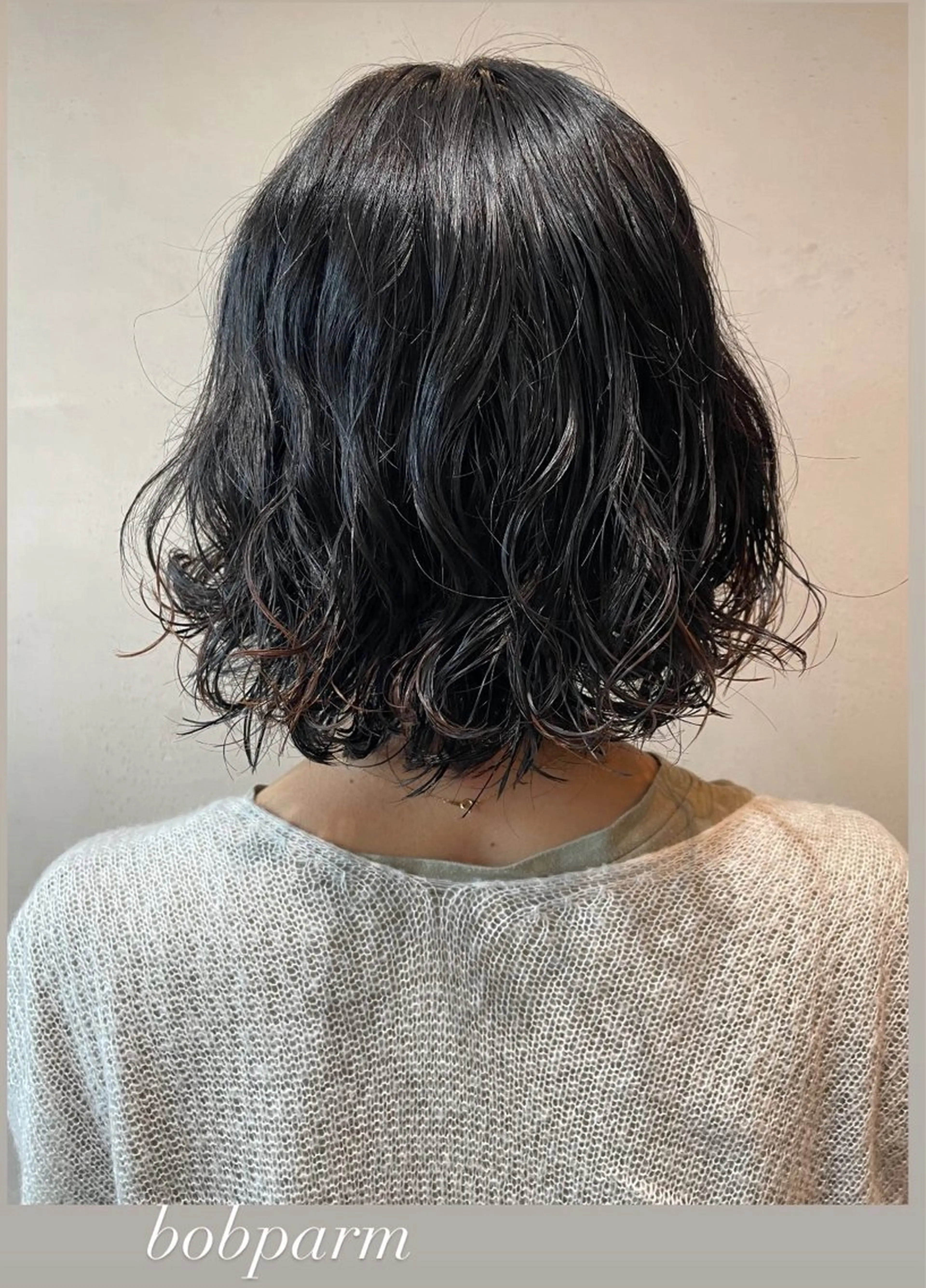 ミディアム パーマ classic新横浜所属・classic 新横浜satomiのヘアスタイル
