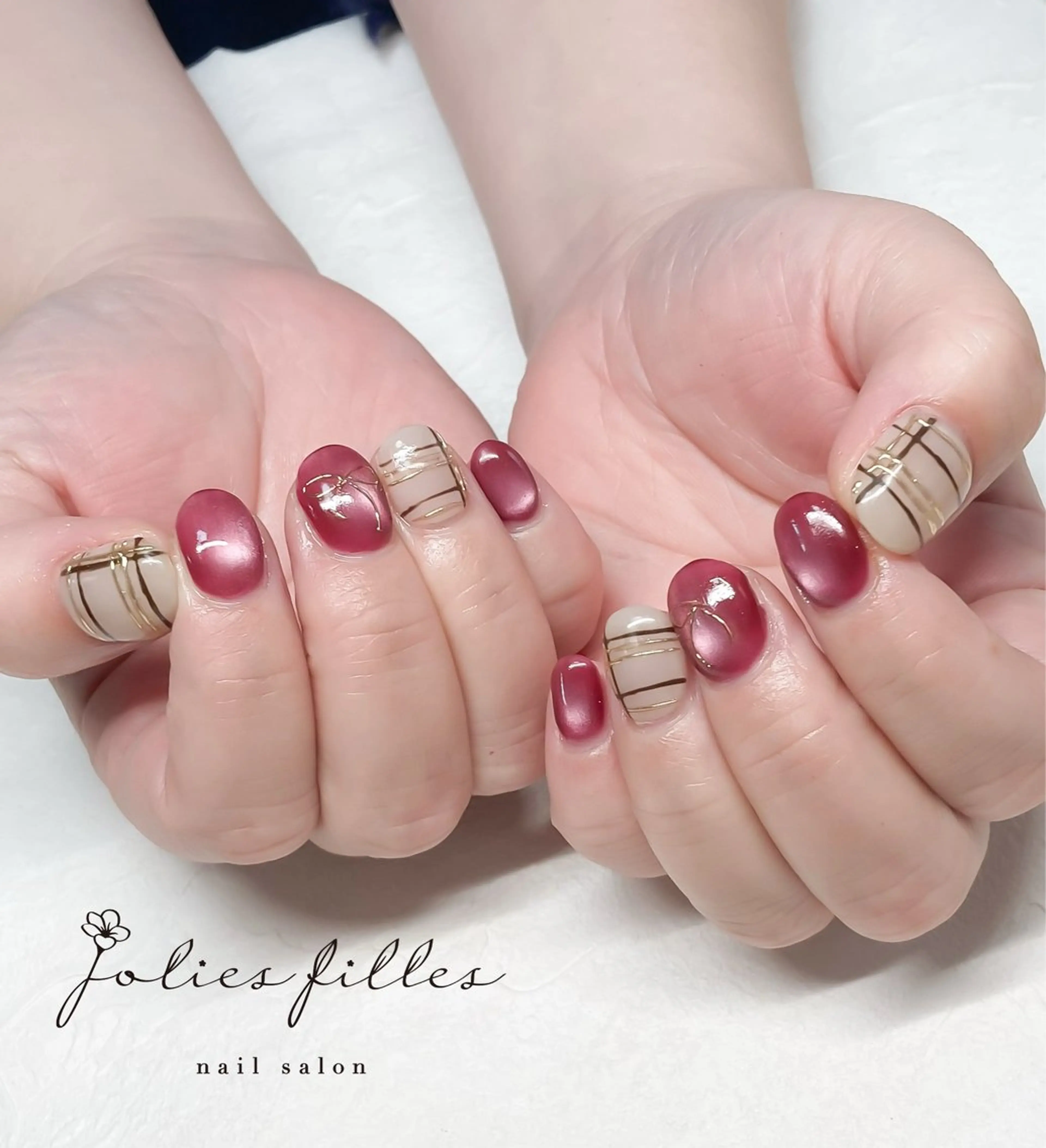 ネイル ジョリフィーユ 中出のネイルデザイン