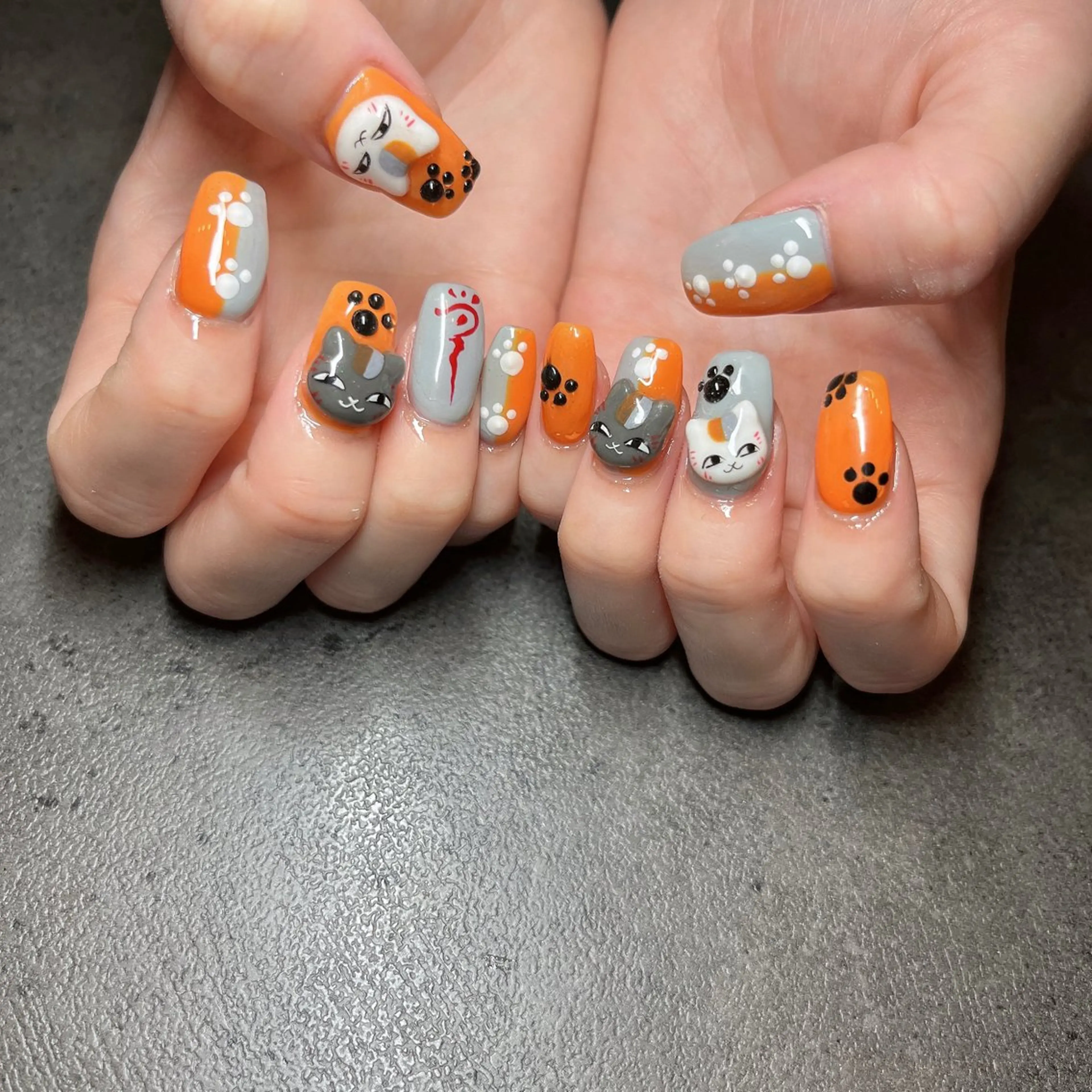 ネイル ジェルネイル しば まなみのネイルデザイン