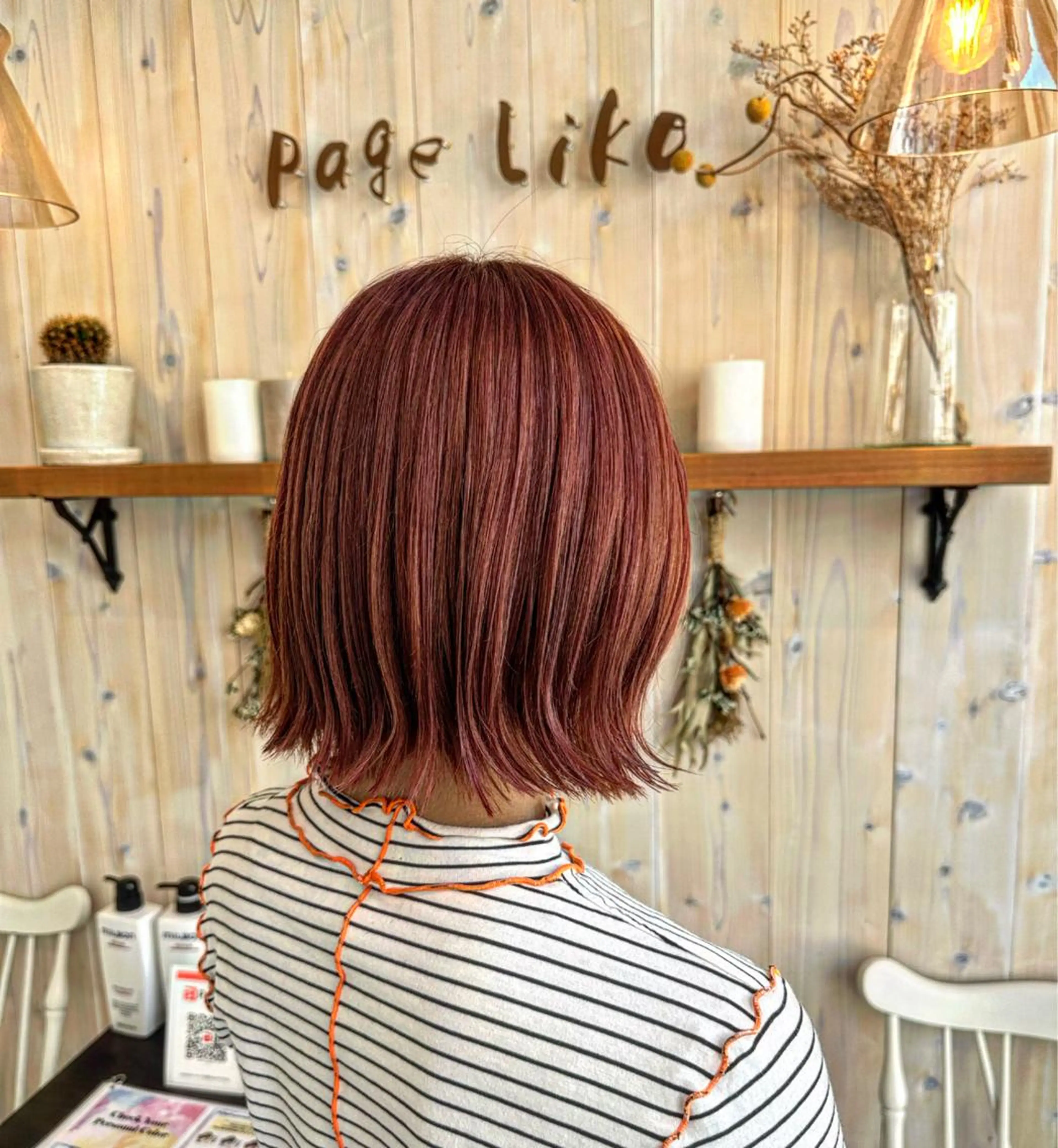 ショート カラー ベージュカラー ブリーチ ピンクカラー ピンクベージュ カット ヘアカラー トリートメント アニメオタク美容師/ miharuのヘアスタイル