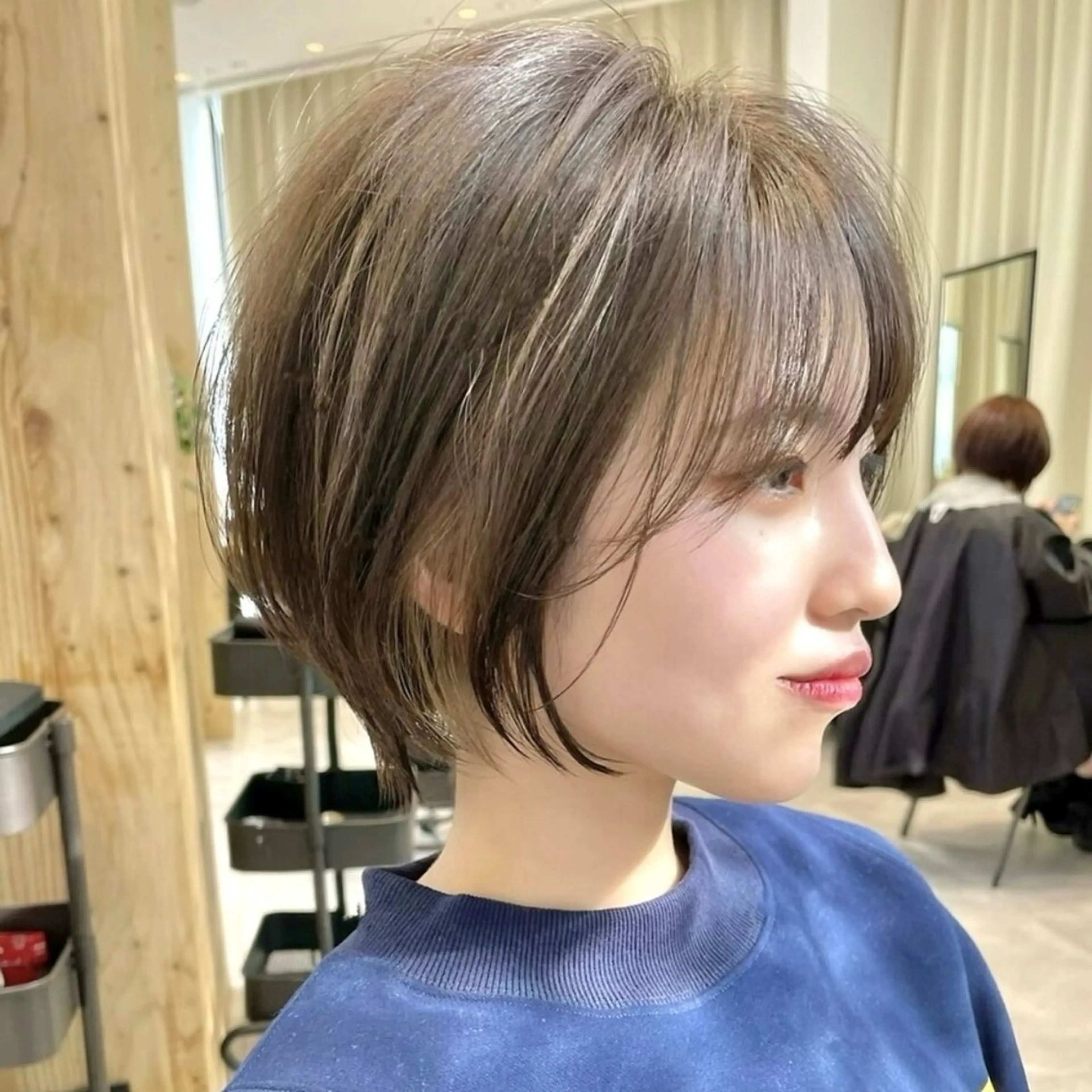 ショート カラー ⭐️銀座/ショート/ 艶カラー/りょうがのヘアスタイル
