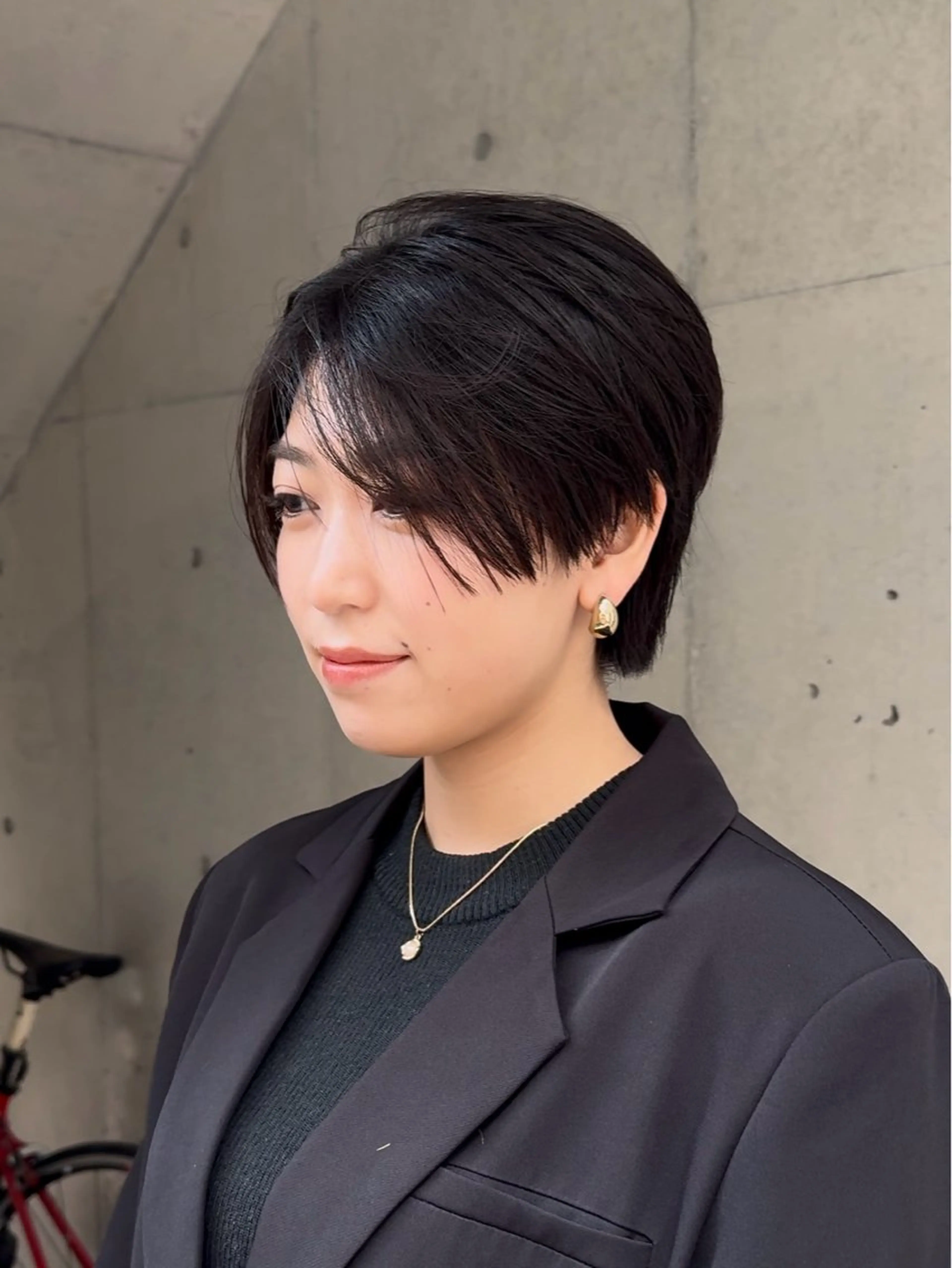 ショート ハンサムショート ショートヘア カット 💐ナチュラルヘア Kroda💐のヘアスタイル