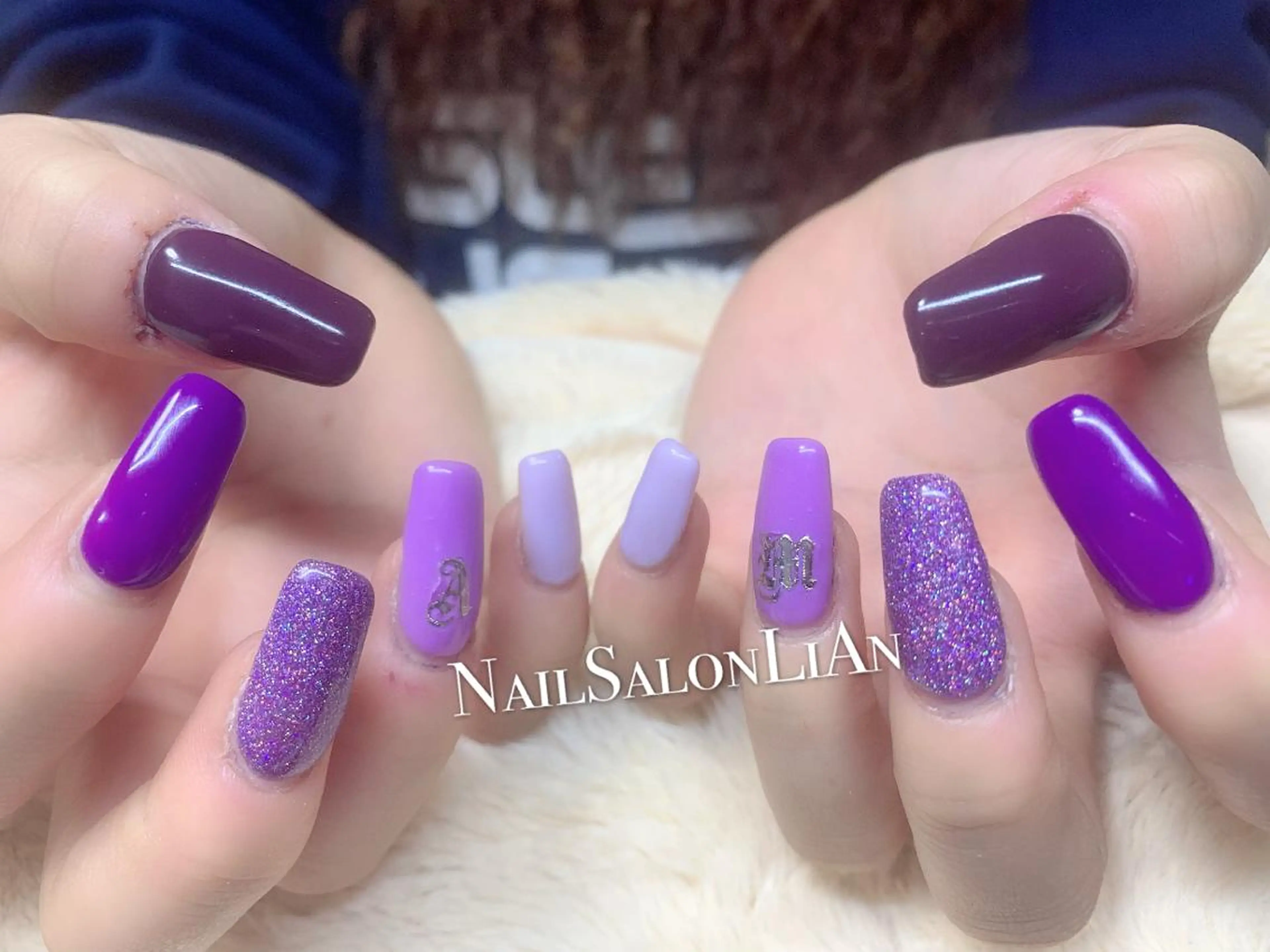 ネイル 持ち込み ハンドネイル NailSalon LiAnのネイルデザイン