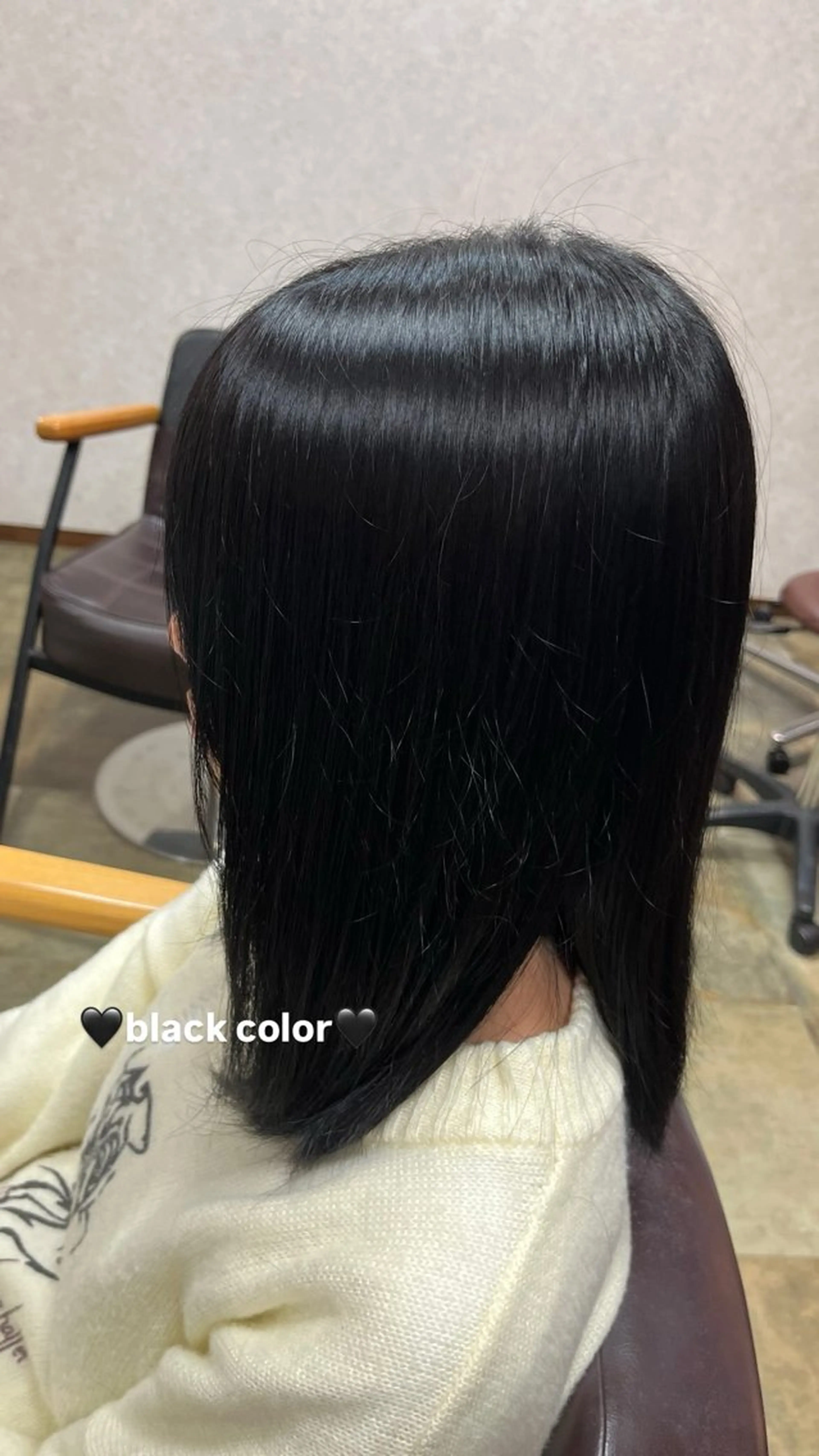 ミディアム ‎miku/ blancblancのヘアスタイル