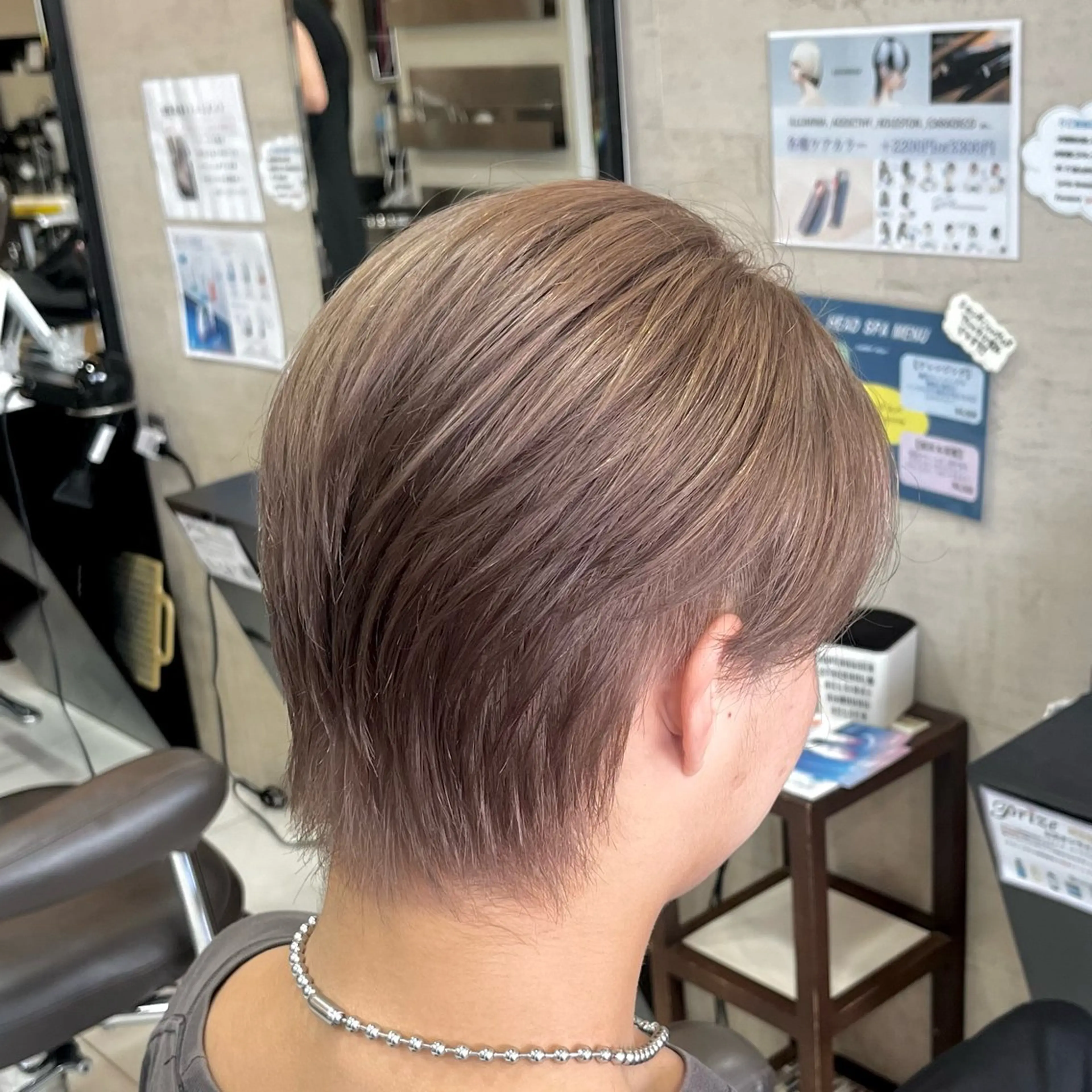 メンズ 艶髪ブリーチカラー 💗manaka💗のヘアスタイル