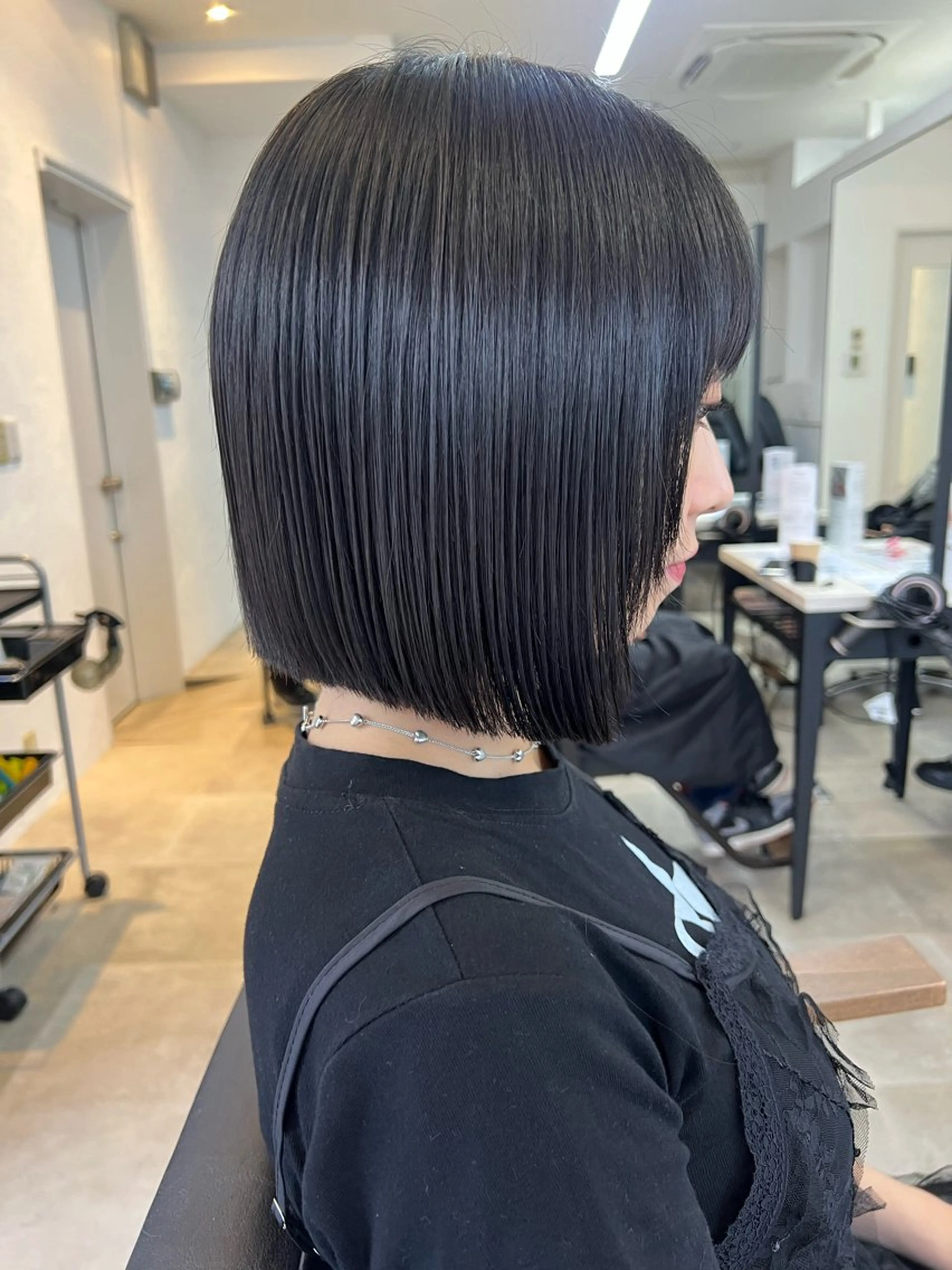 ミディアム 🥀韓国ヘア🥀 宮津真菜のヘアスタイル