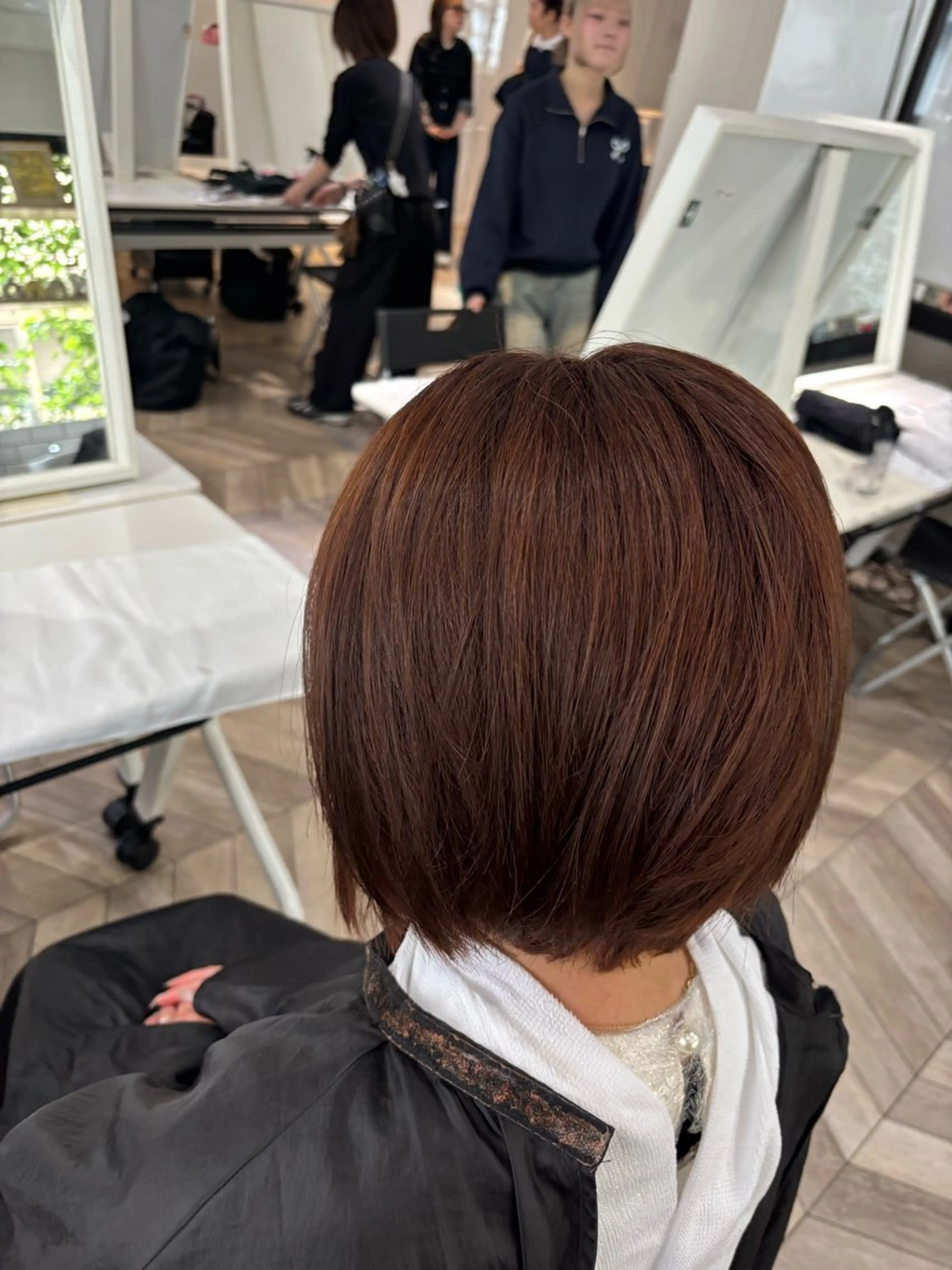 カラー ブラウンカラー ココアブラウン 前田 尚輝のヘアスタイル