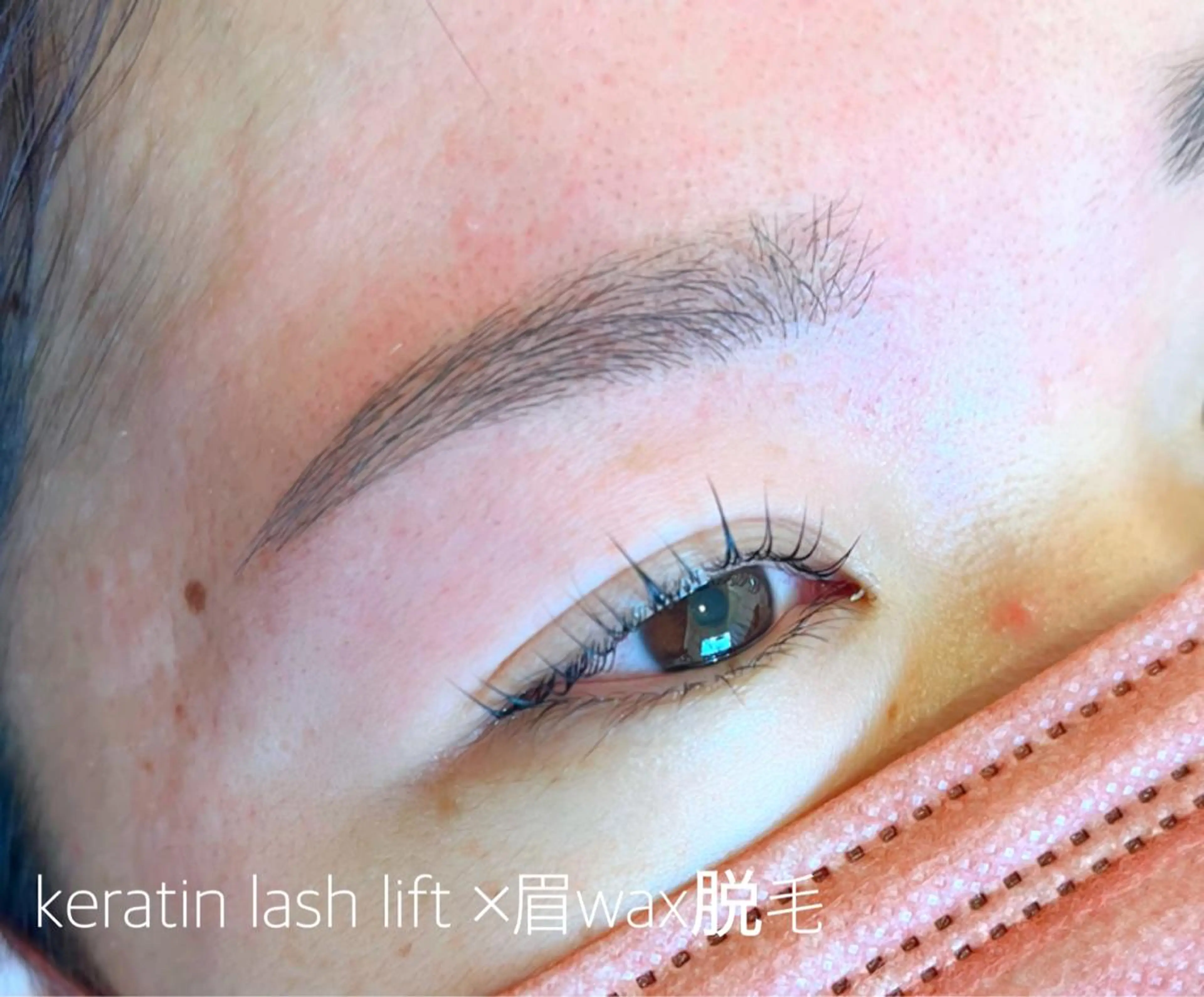マツエク・マツパ アイブロウ 眉毛ワックス脱毛 ケラチンラッシュリフト 一重×まつ毛パーマ vorne・monter所属・Vorne Monterのマツエク・マツパデザイン