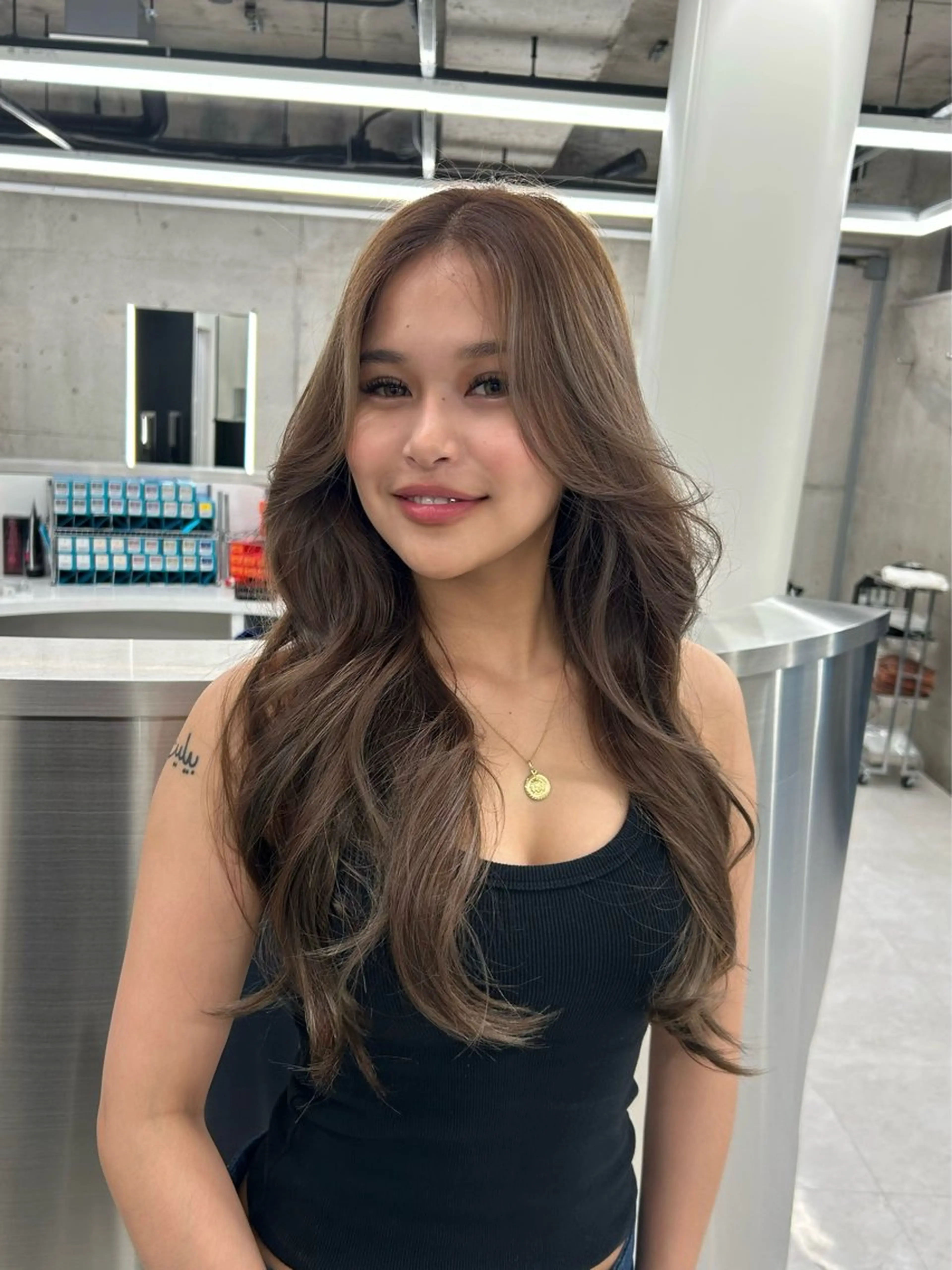 ロング カラー ヘアカラー カラー/エクステ 🤍ルナのヘアスタイル