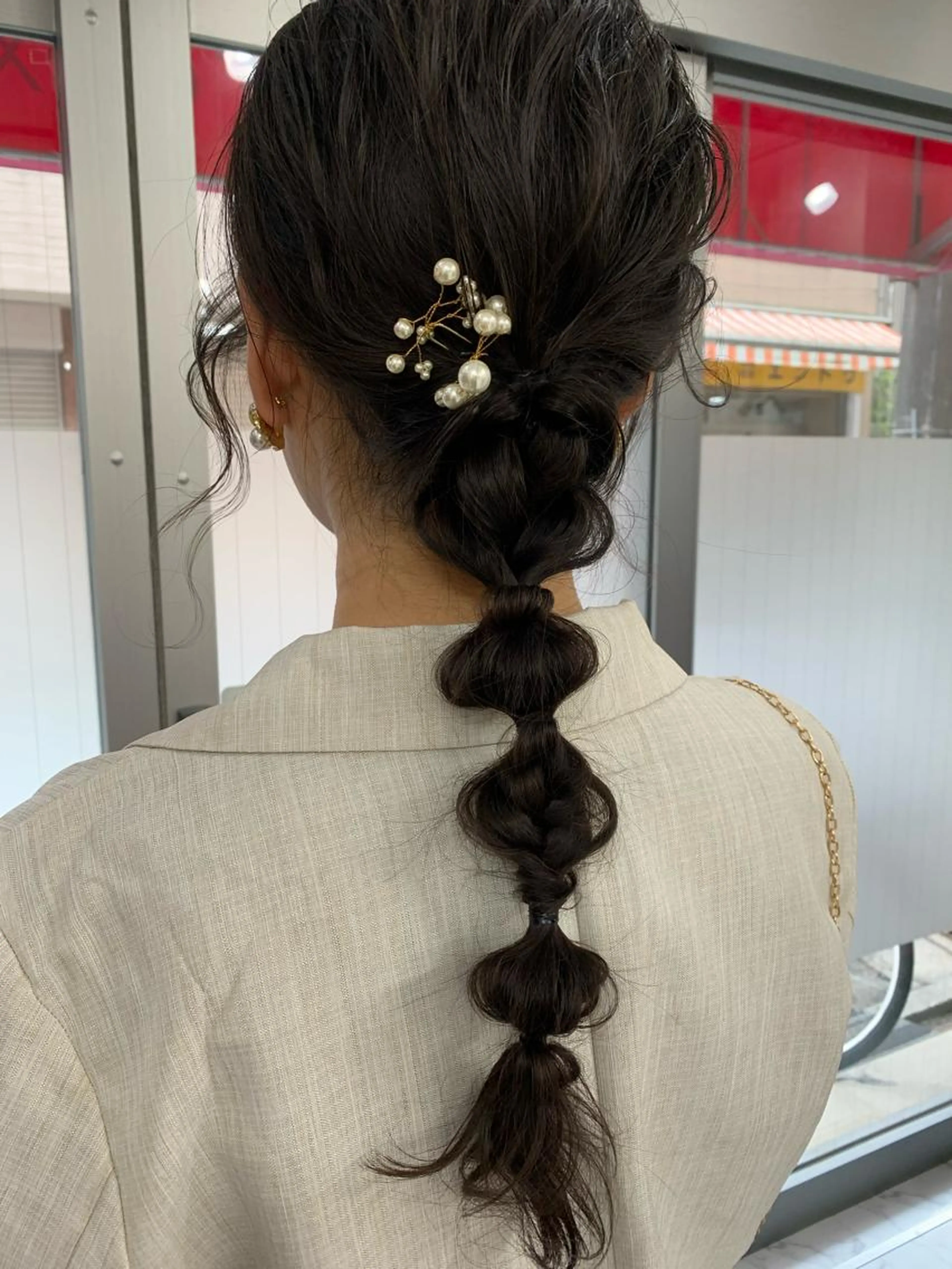 【ヘアセット】結婚式用🔔お呼ばれヘアセット🤍デート用ヘア🍭(追加料金でシャンプーブロー追加可能)の写真