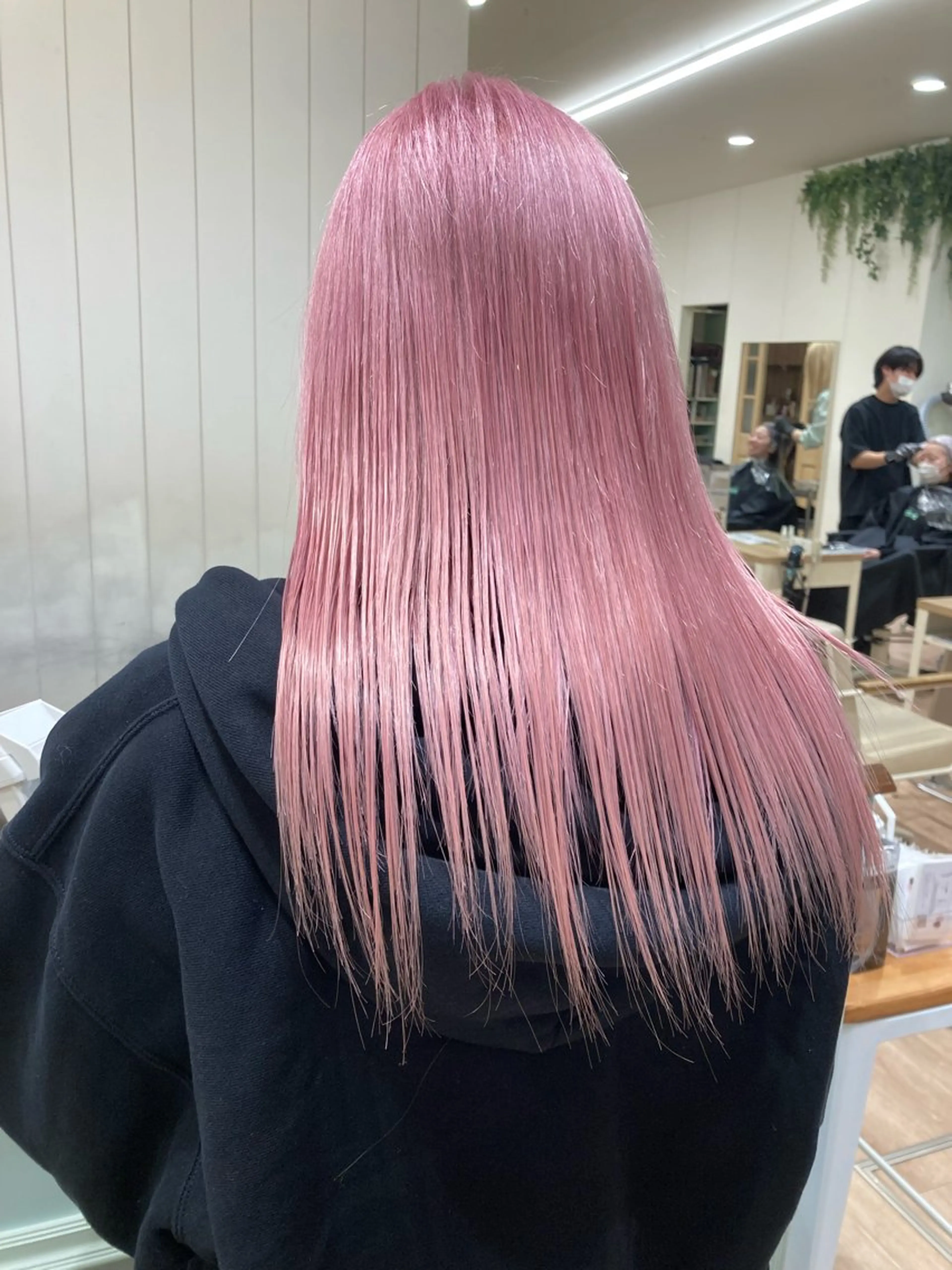 カラー ピンクカラー ヘアカラー むらたみずき /大宮ボブ、ショートのヘアスタイル