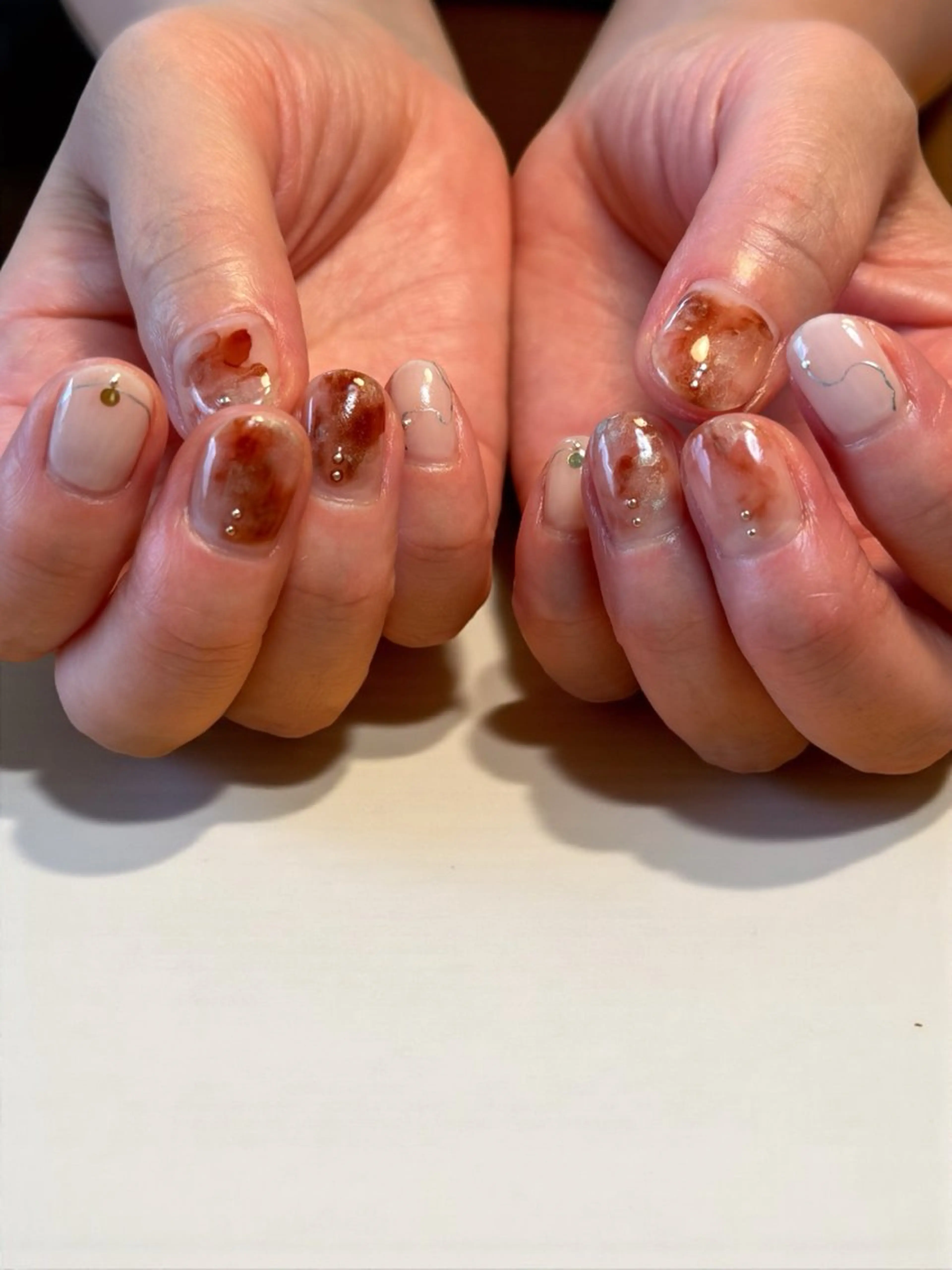 ネイル ハンドネイル ハンドケア emunail あやかのネイルデザイン