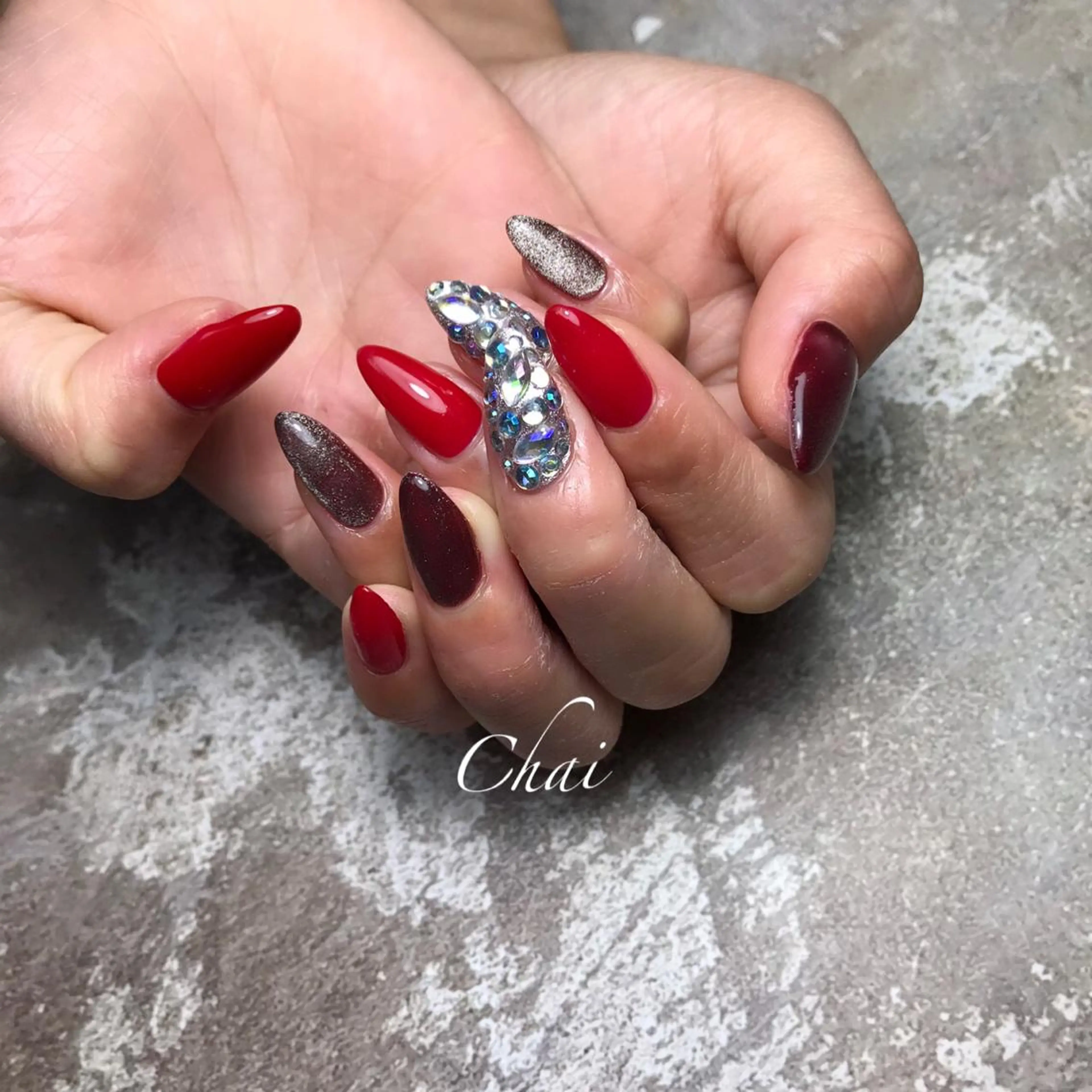 ネイル ハンドネイル 💅chainail _aiのネイルデザイン