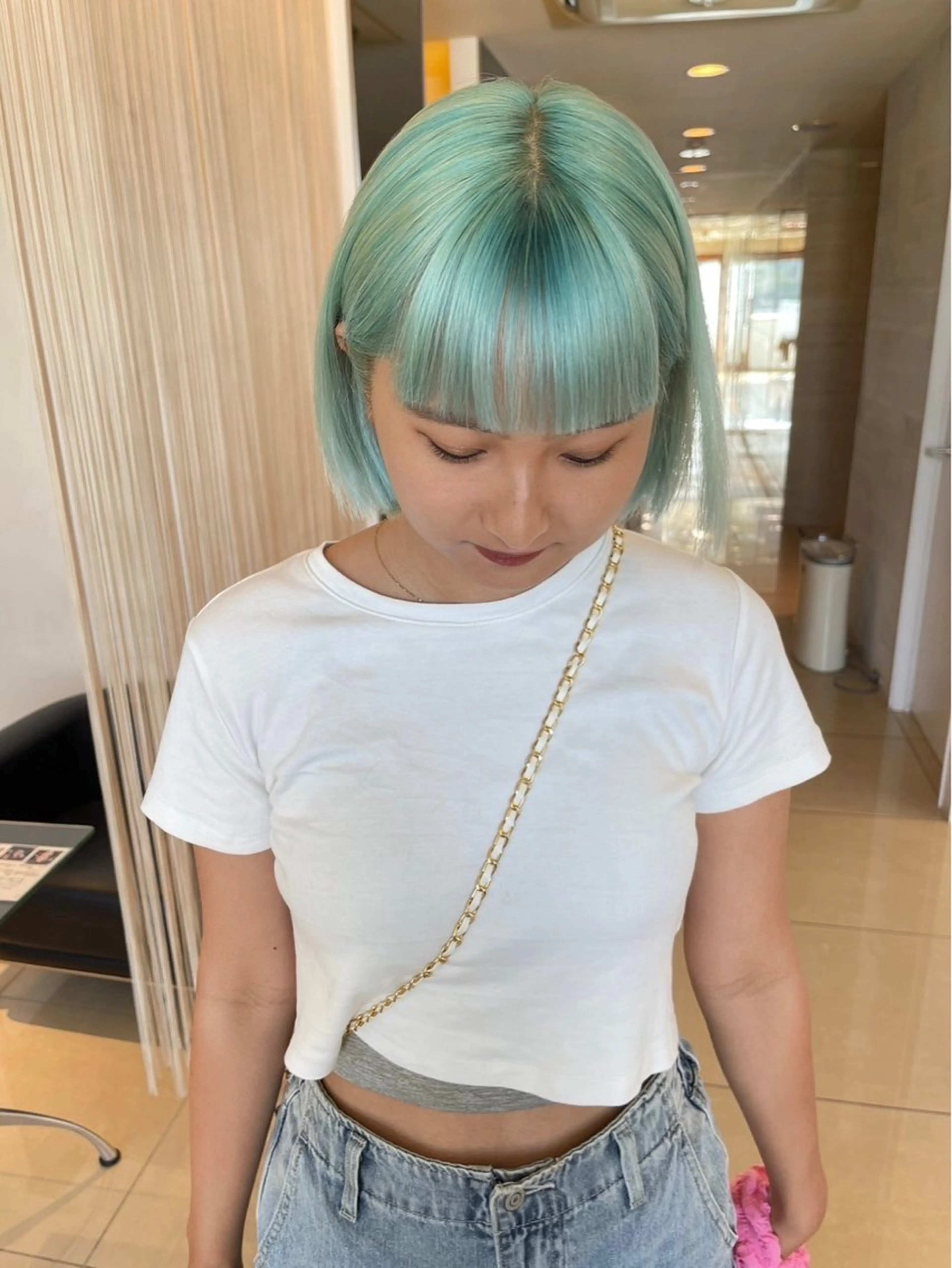 ショート 横浜/ブリーチ/ ダブルカラー/RINのヘアスタイル