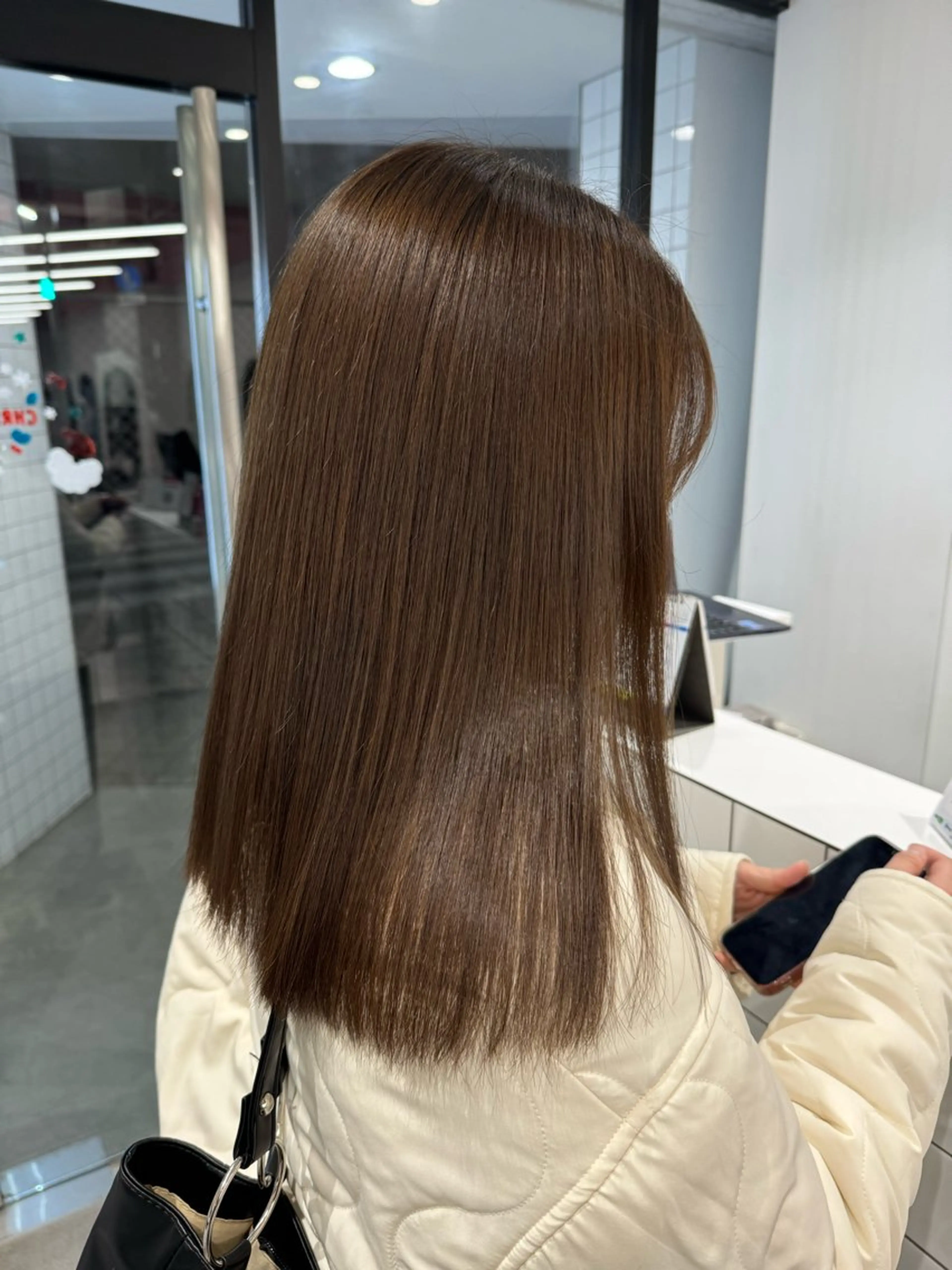 カラー ヘアカラー ルイ☆【ボブ/メンズ /酸性ストレート】のヘアスタイル