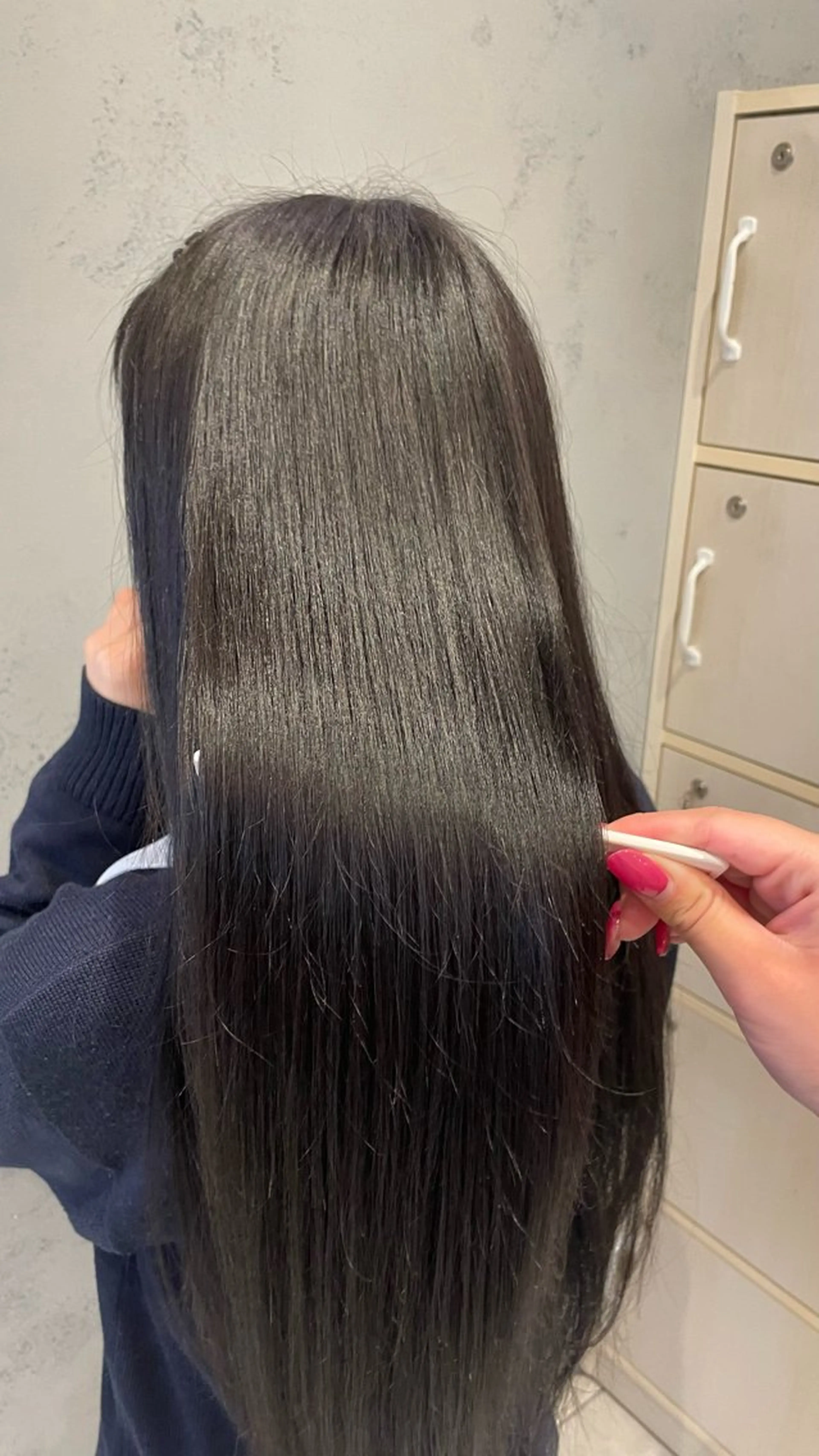 ロング トリートメント 増田 実桜のヘアスタイル