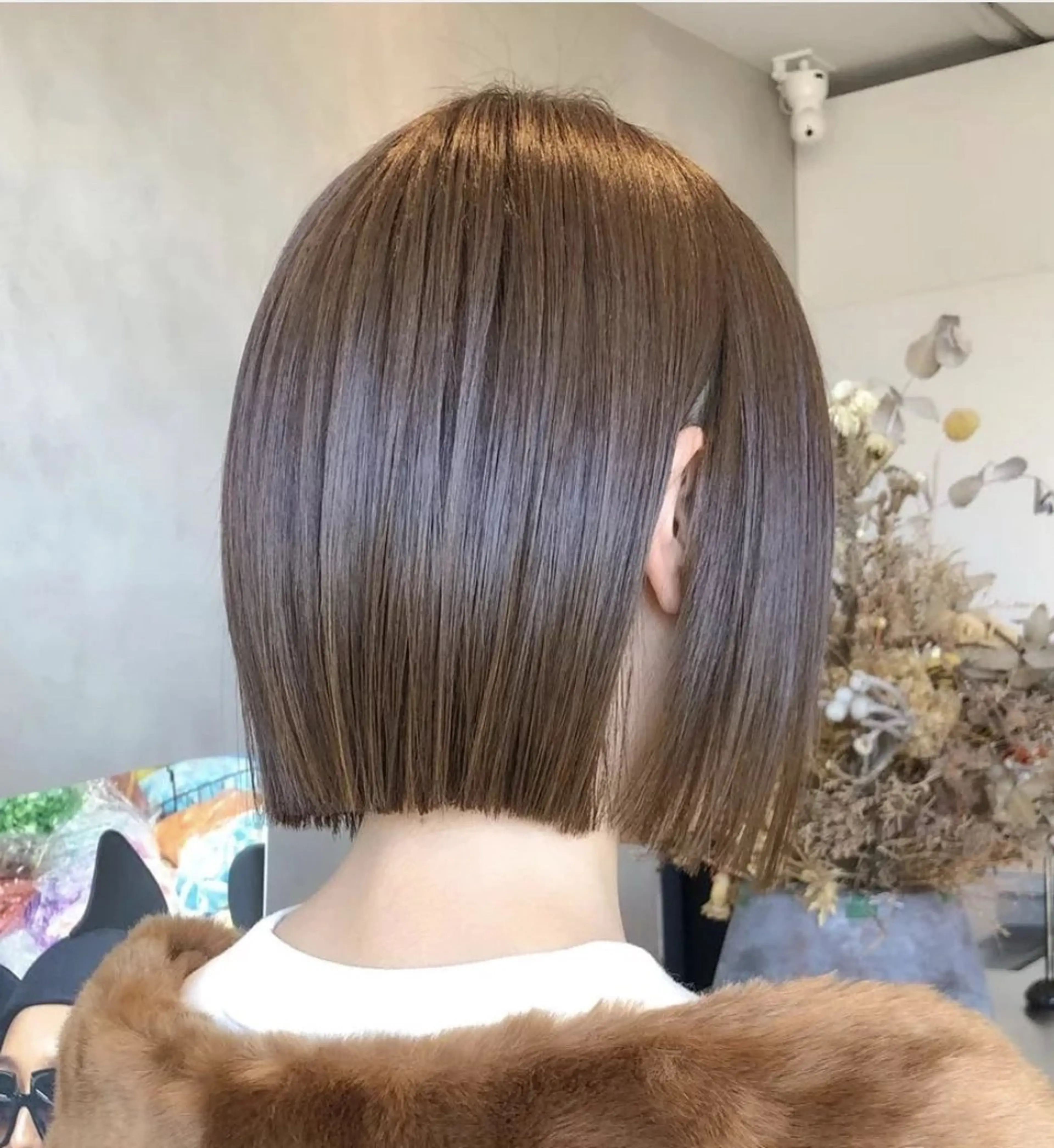 レディースカット(ボブスタイル）の写真