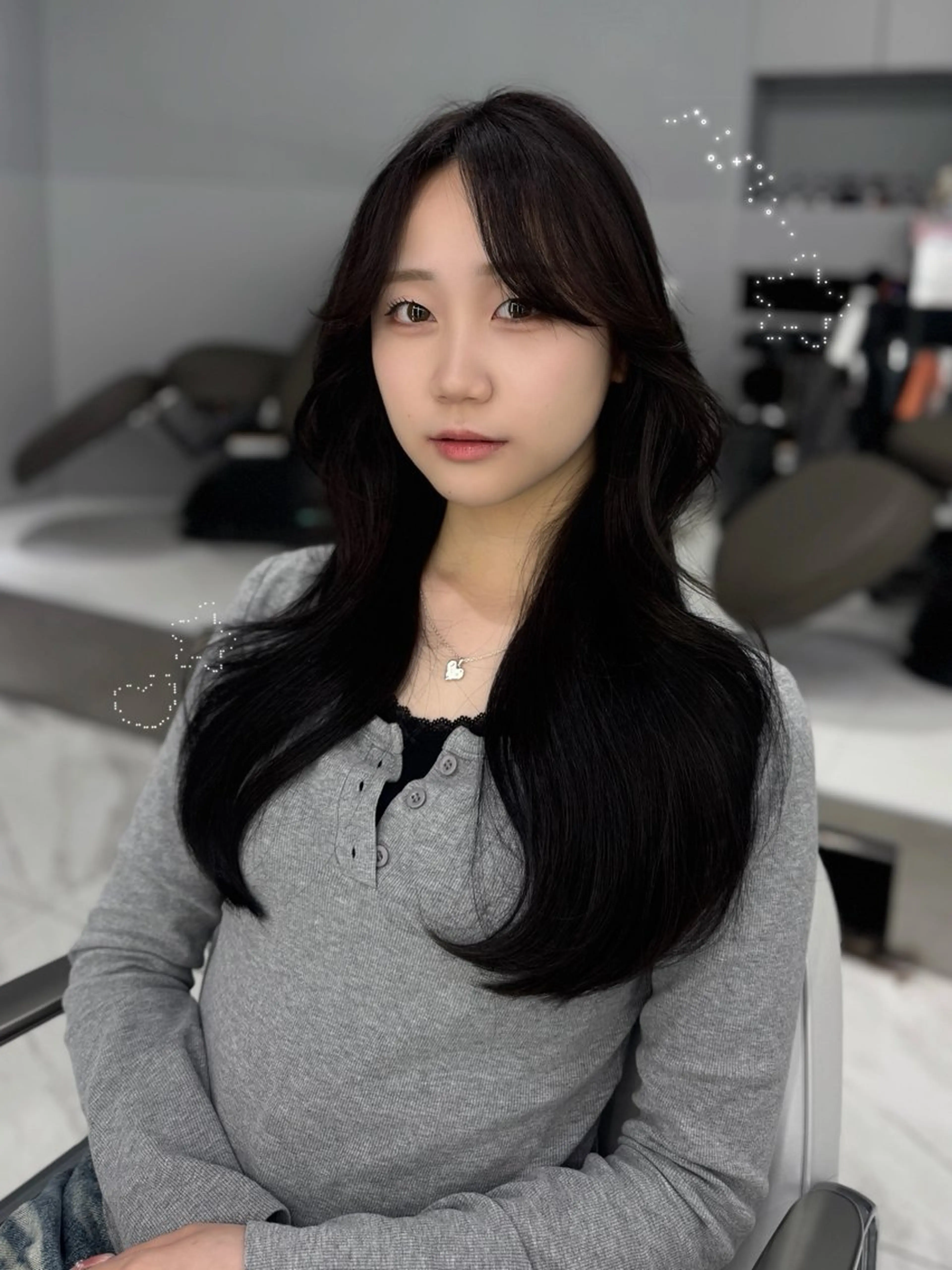 ロング カラー ショートカットモデル 🎀🩵RISAのヘアスタイル