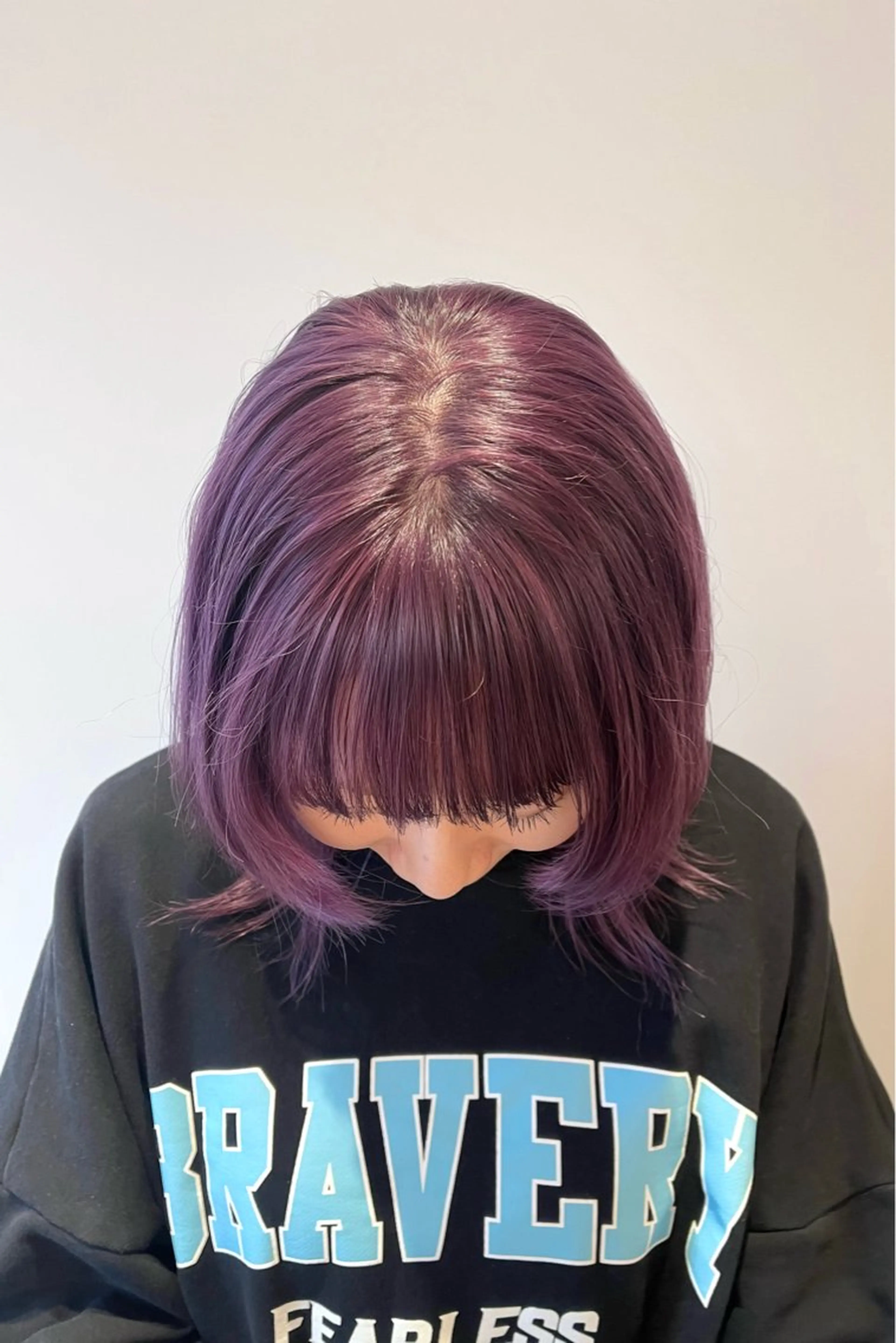 ミディアム カラー ヘアカラー トリートメント Kasumi | くすみブラウン×渋谷のヘアスタイル