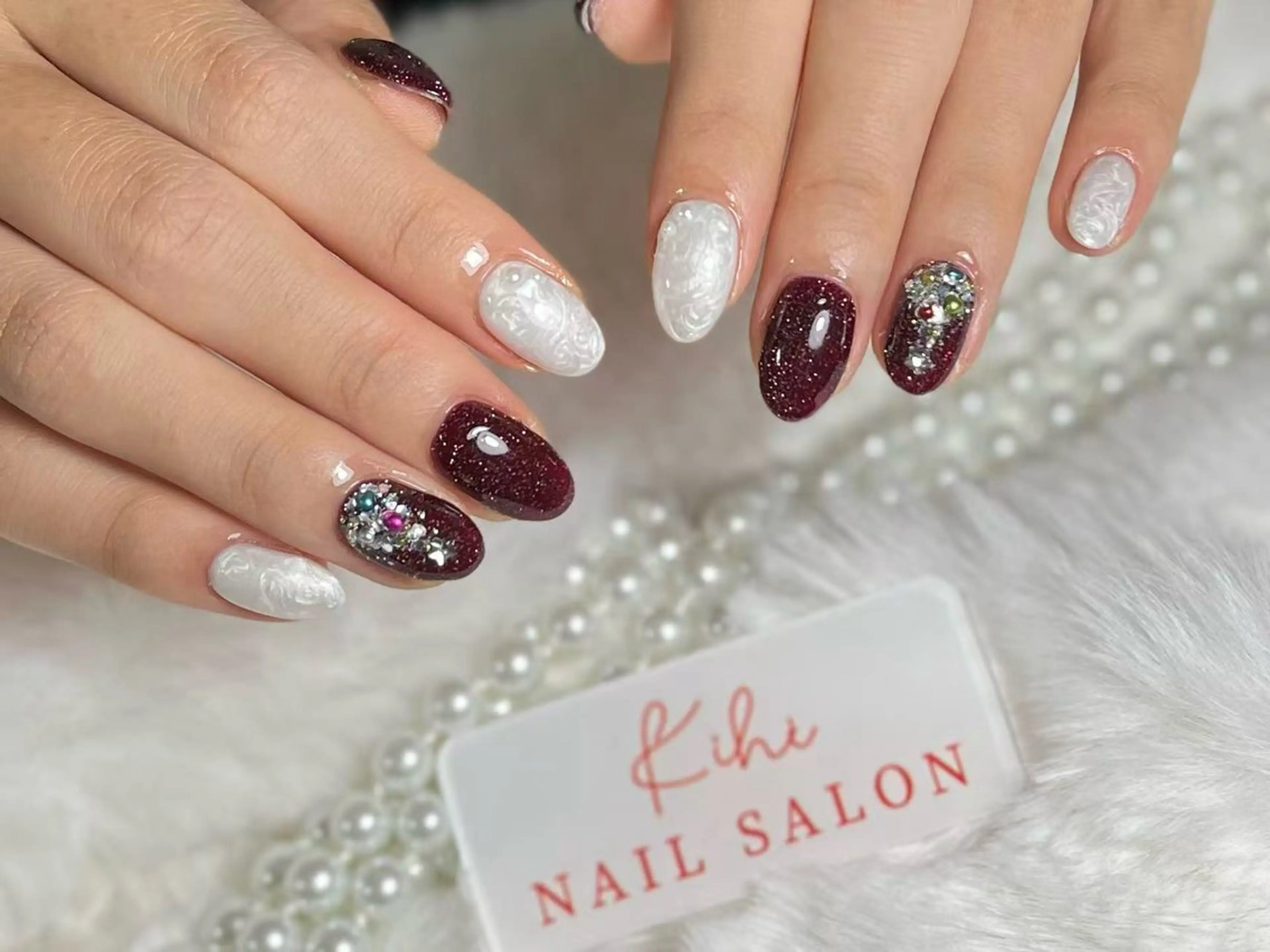 ネイル アートネイル フレンチネイル ジェルネイル グラデーション 韓国ネイル ハンドネイル ハンドケア さくら💮💮 【オフ無料】のネイルデザイン