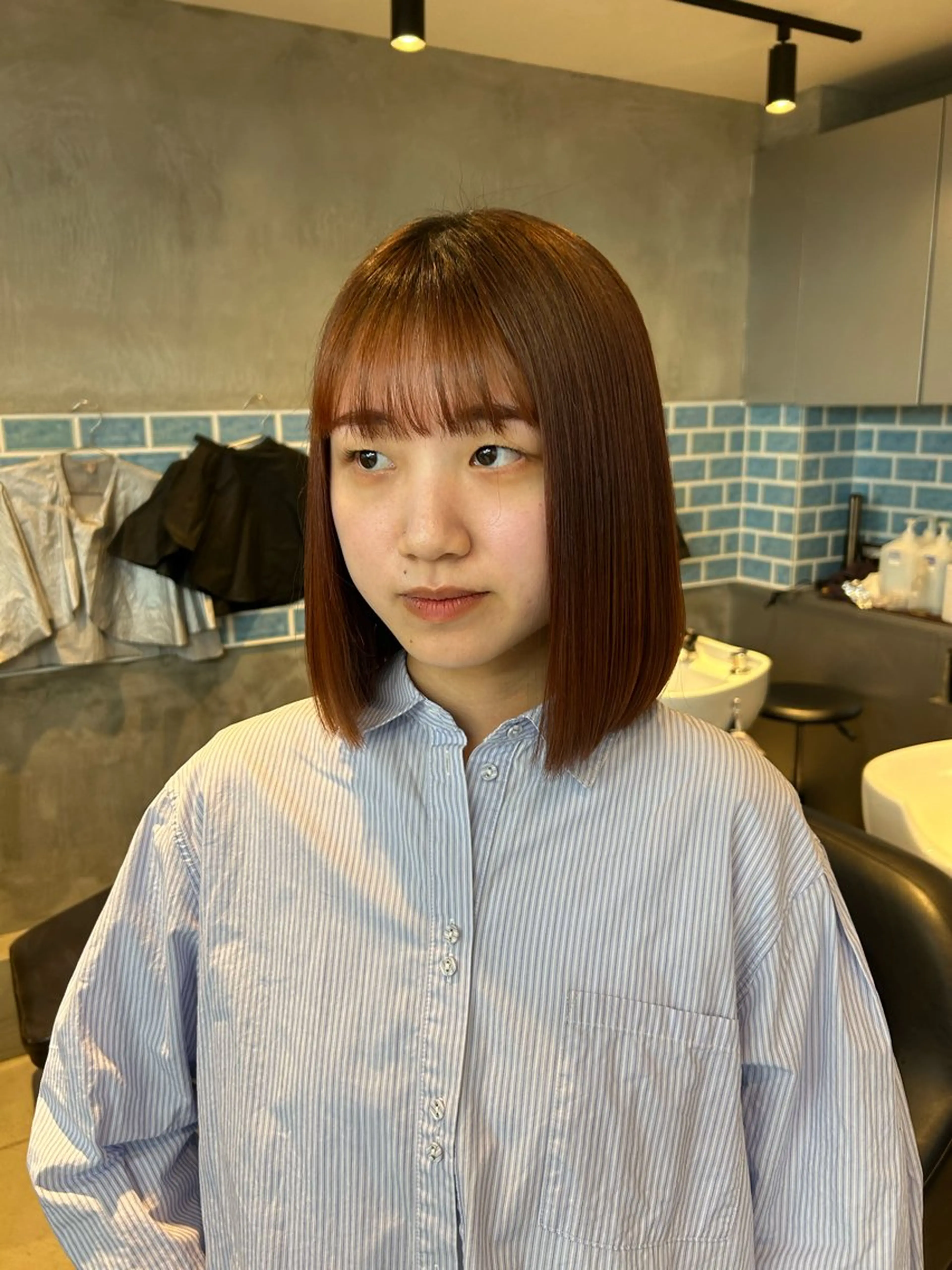 ショート カラー VIE表参道所属・艶感カラー💫 りょお🫧のヘアスタイル