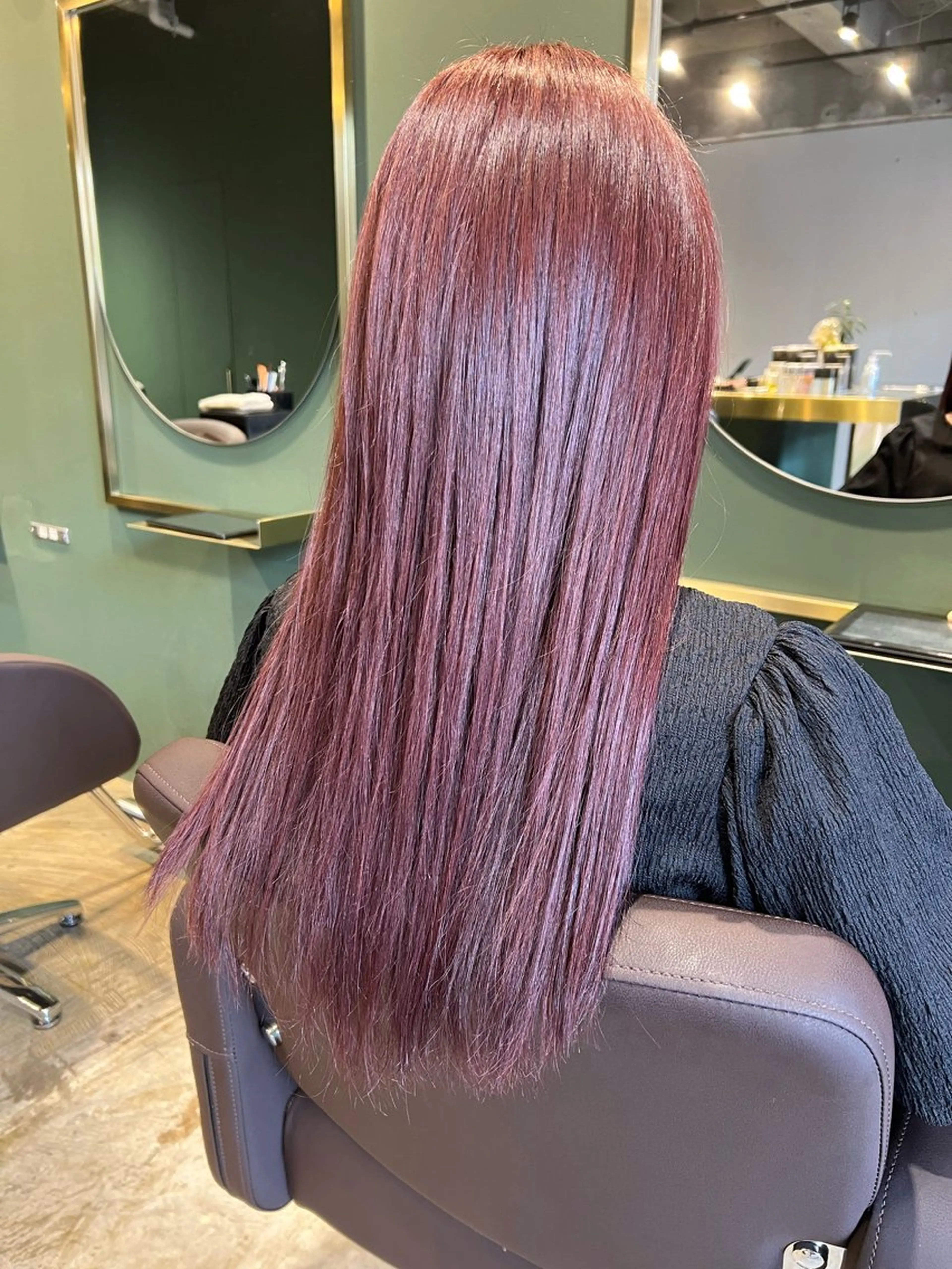 ロング カラー ブリーチ ブリーチなしカラー ヘアカラー トリートメント ヘッドスパ カラースペシャリスト しょう🧑🏼‍🎨のヘアスタイル