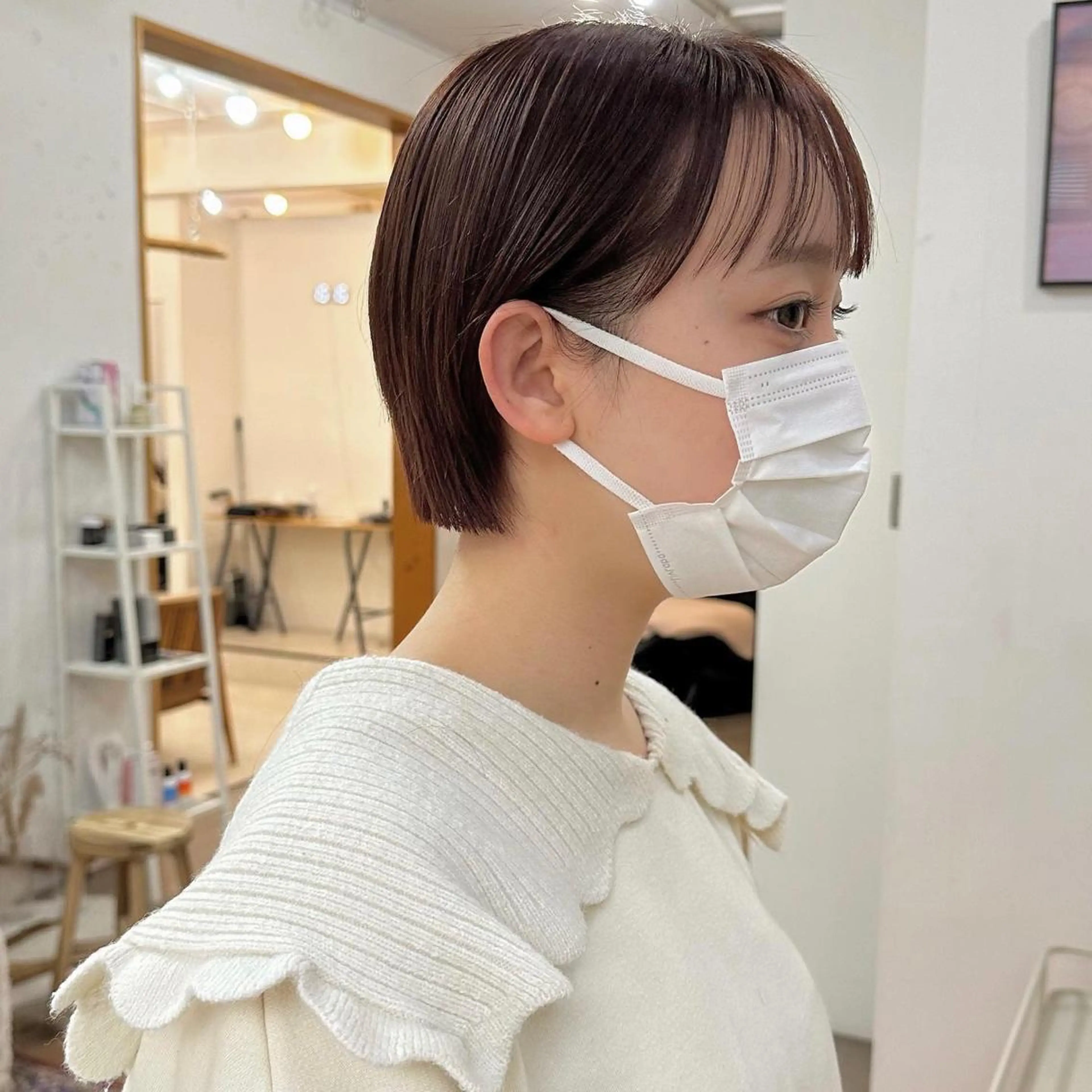 ショート カラー 🪭risa 暖色/レイヤー🪭のヘアスタイル