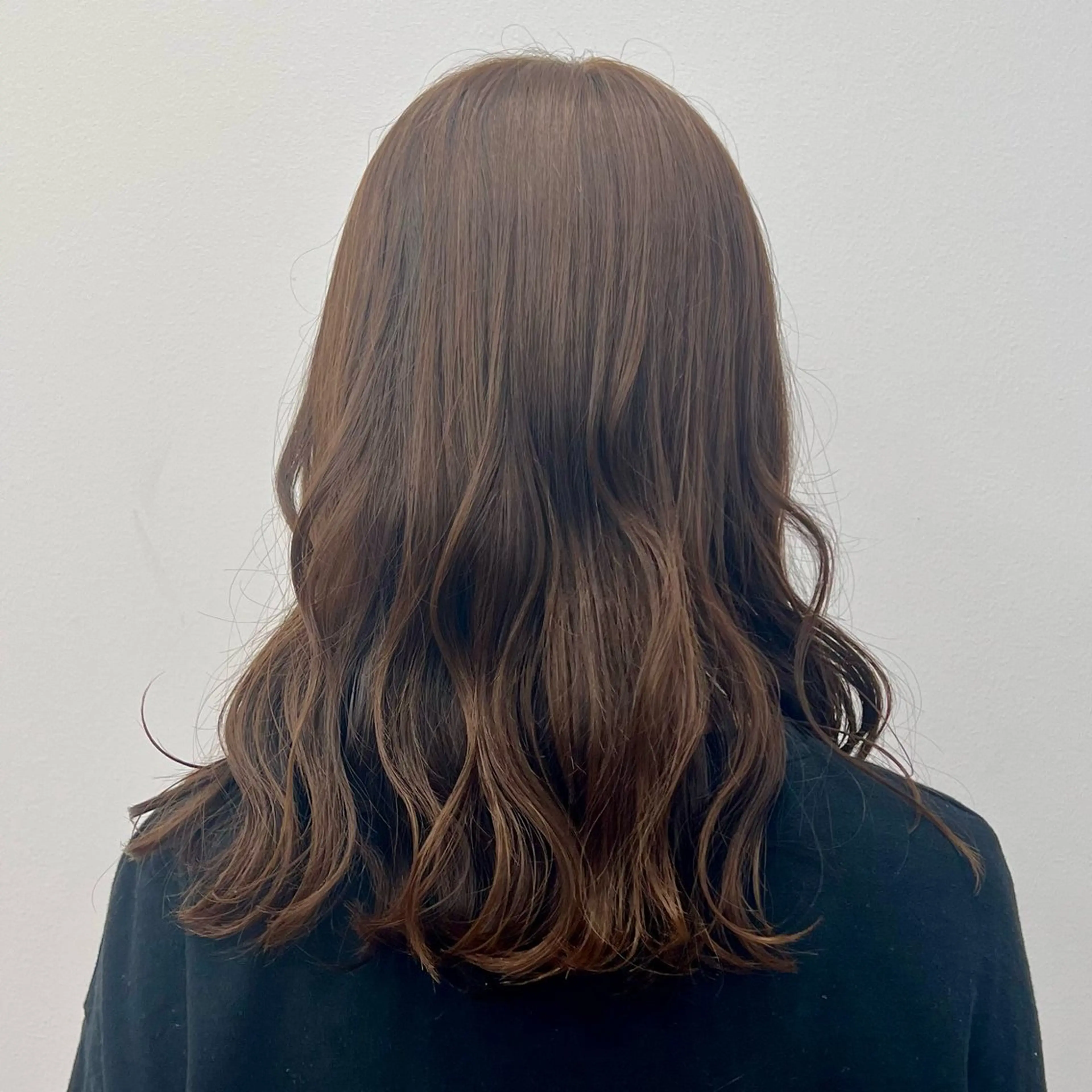 ミディアム カラー ヘアアレンジ ブラウンカラー ナチュラルブラウン 髪質改善✖️透明感/ レイヤー/はるなのヘアスタイル