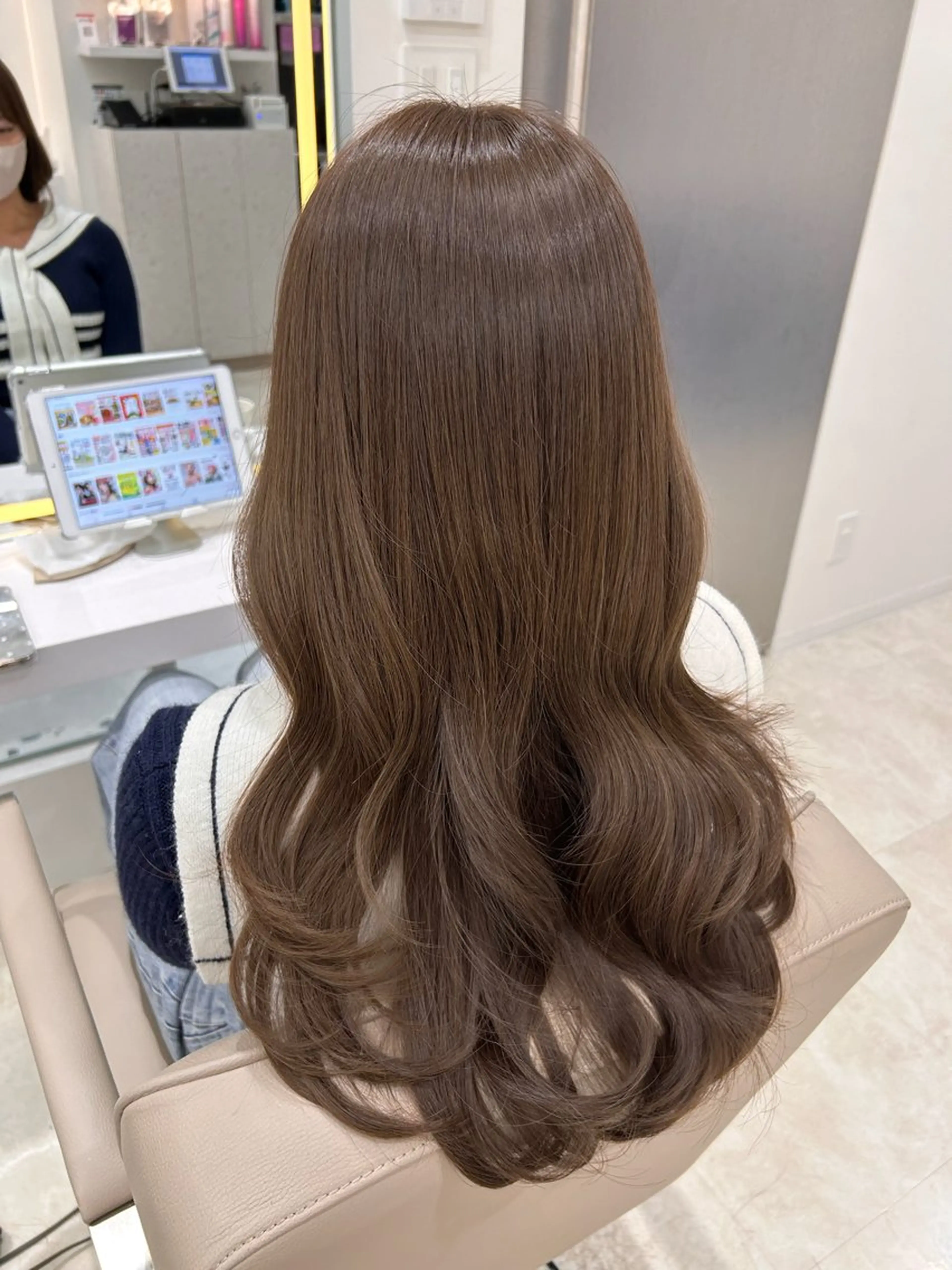 ロング カラー カット ヘアカラー トリートメント ダブルカラー髪質改善 /Annaのヘアスタイル