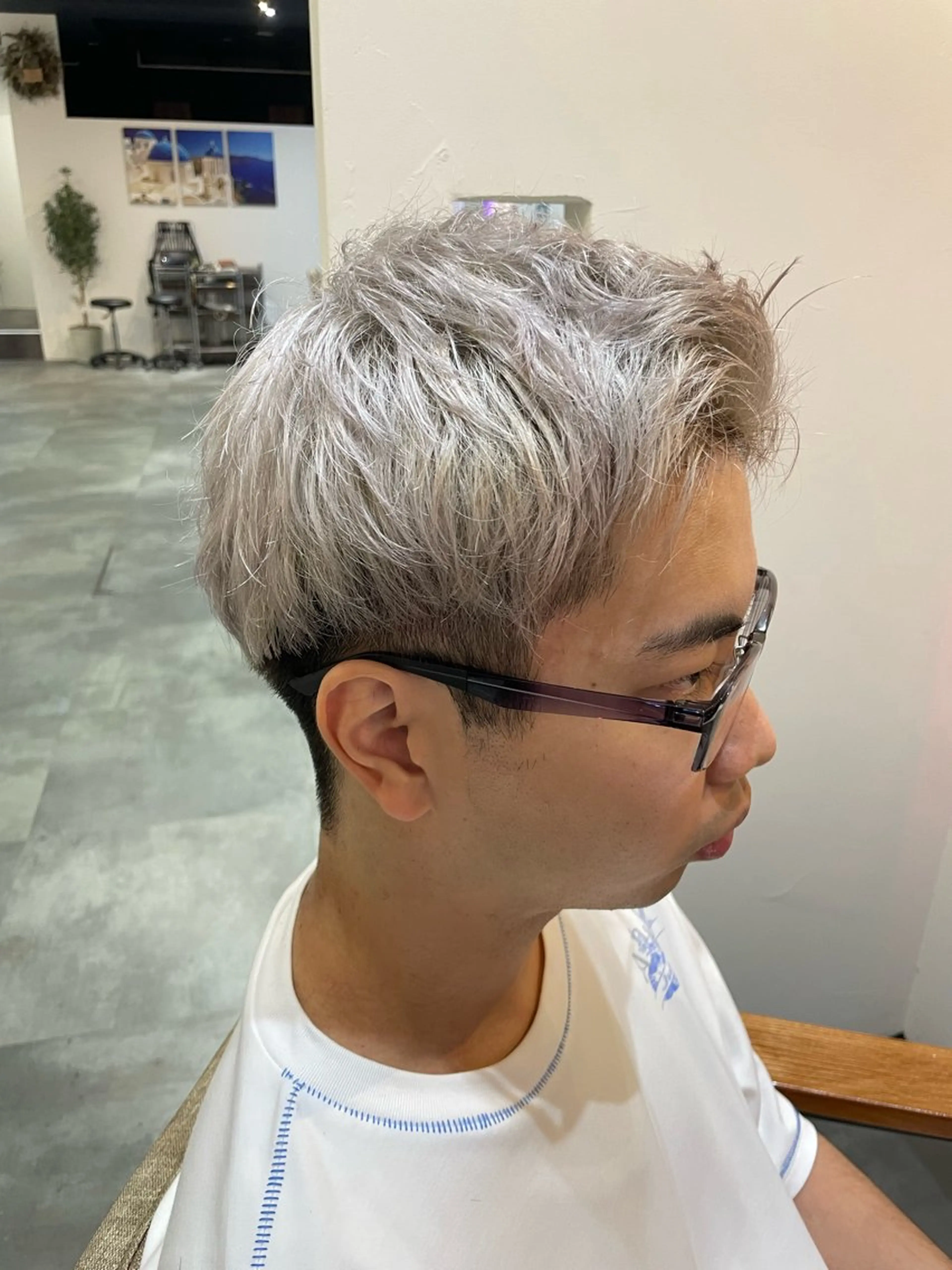 ショート カラー ヘアアレンジ メンズ 🔥メンズ特化🔥 木村 祐太のヘアスタイル