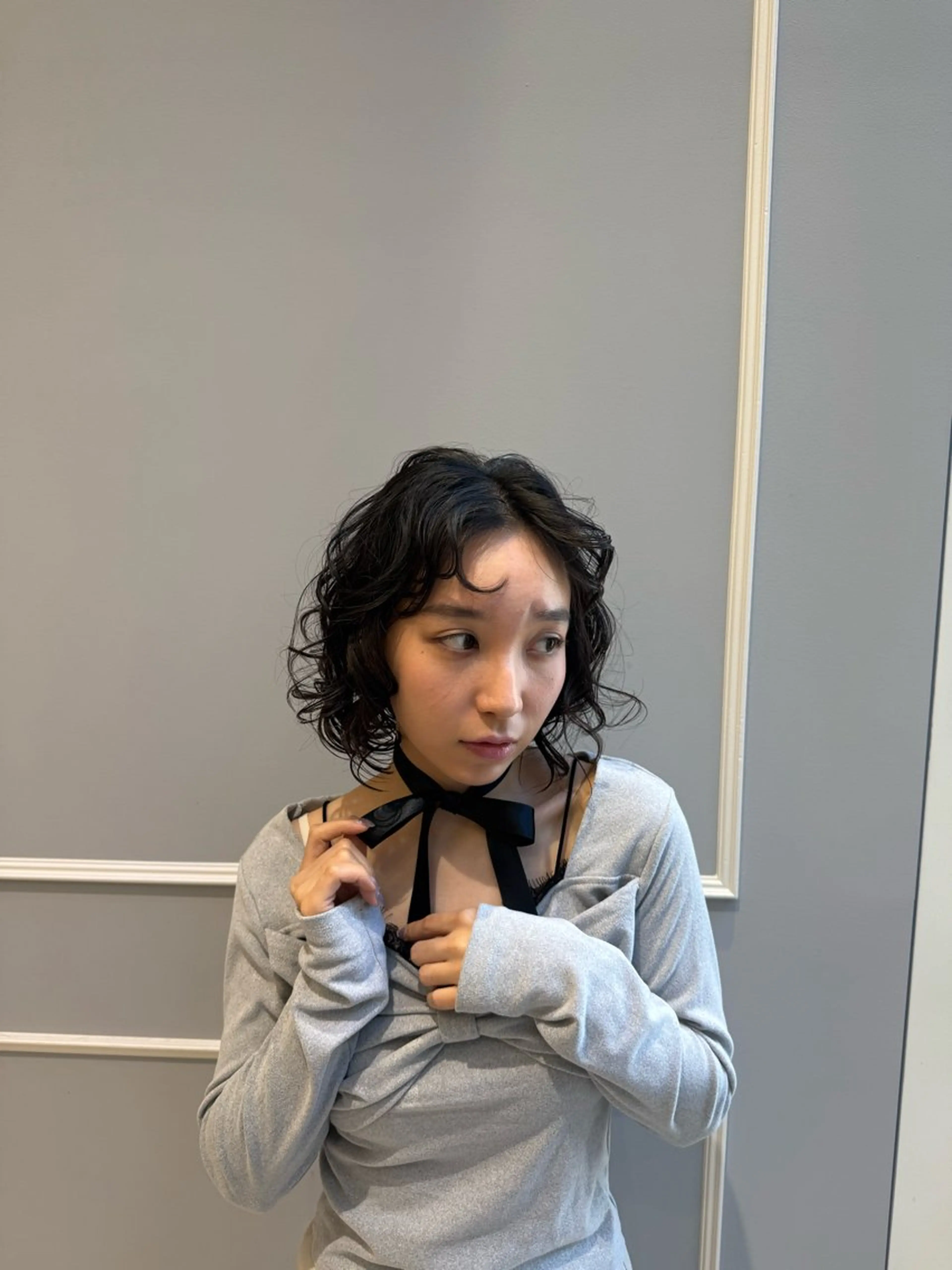 ショート パーマ 銀座/🎀 𝑹𝒖𝒂𝒏🎀のヘアスタイル