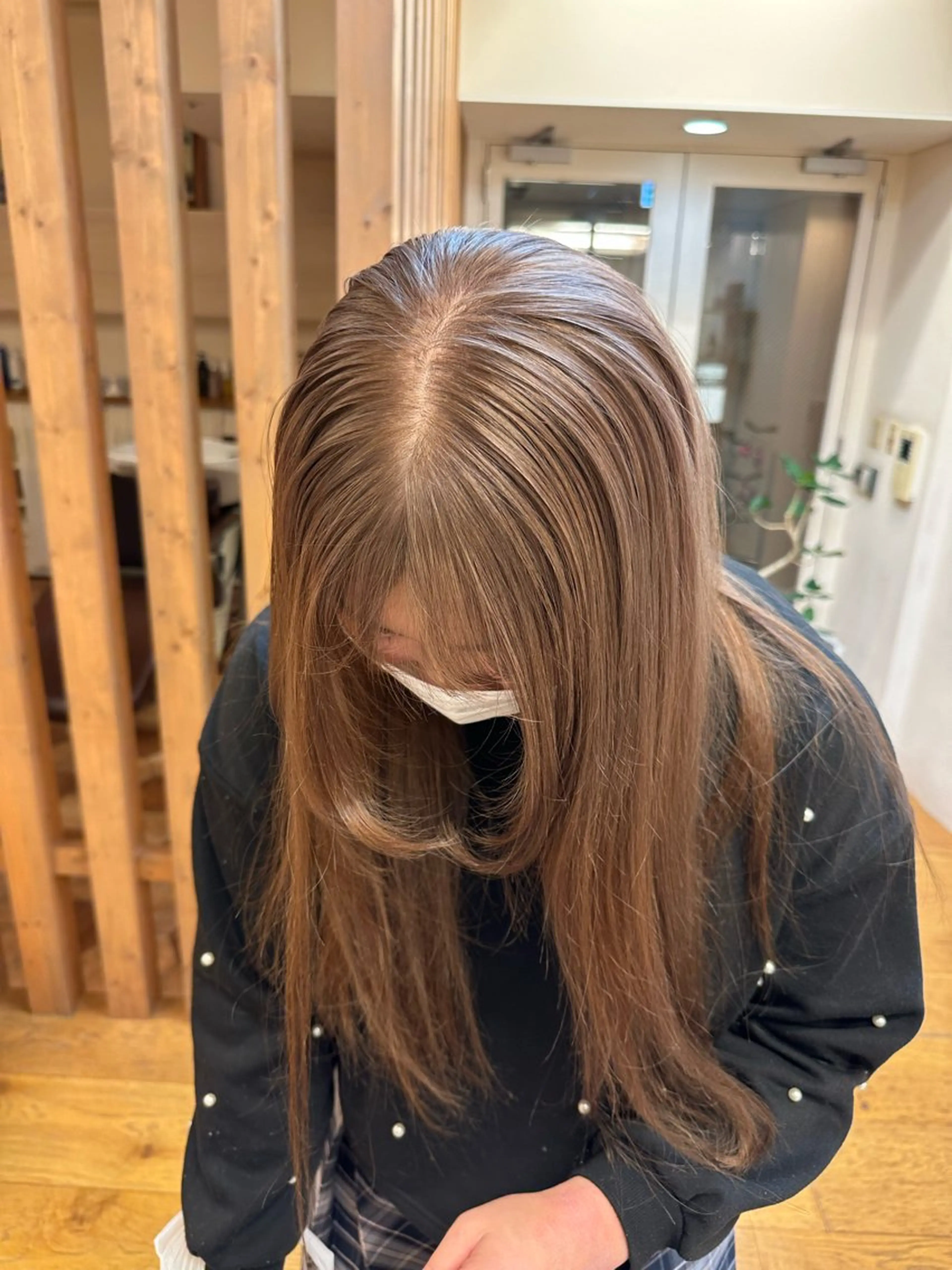 ロング ヘアカラー トリートメント iroha/大阪梅田 /ニュアンスカラーのヘアスタイル