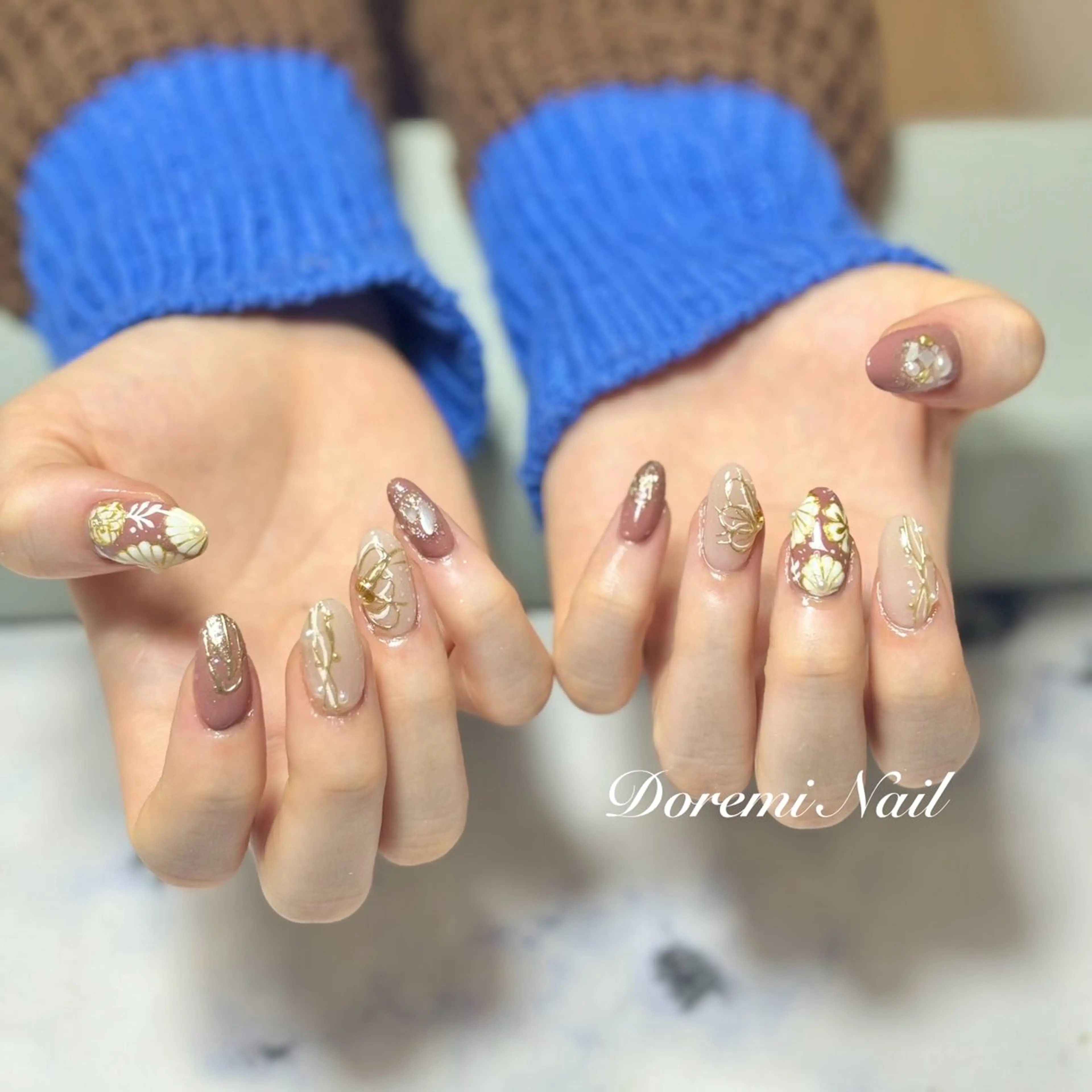 ネイル 成人式 Doremi Nailのネイルデザイン