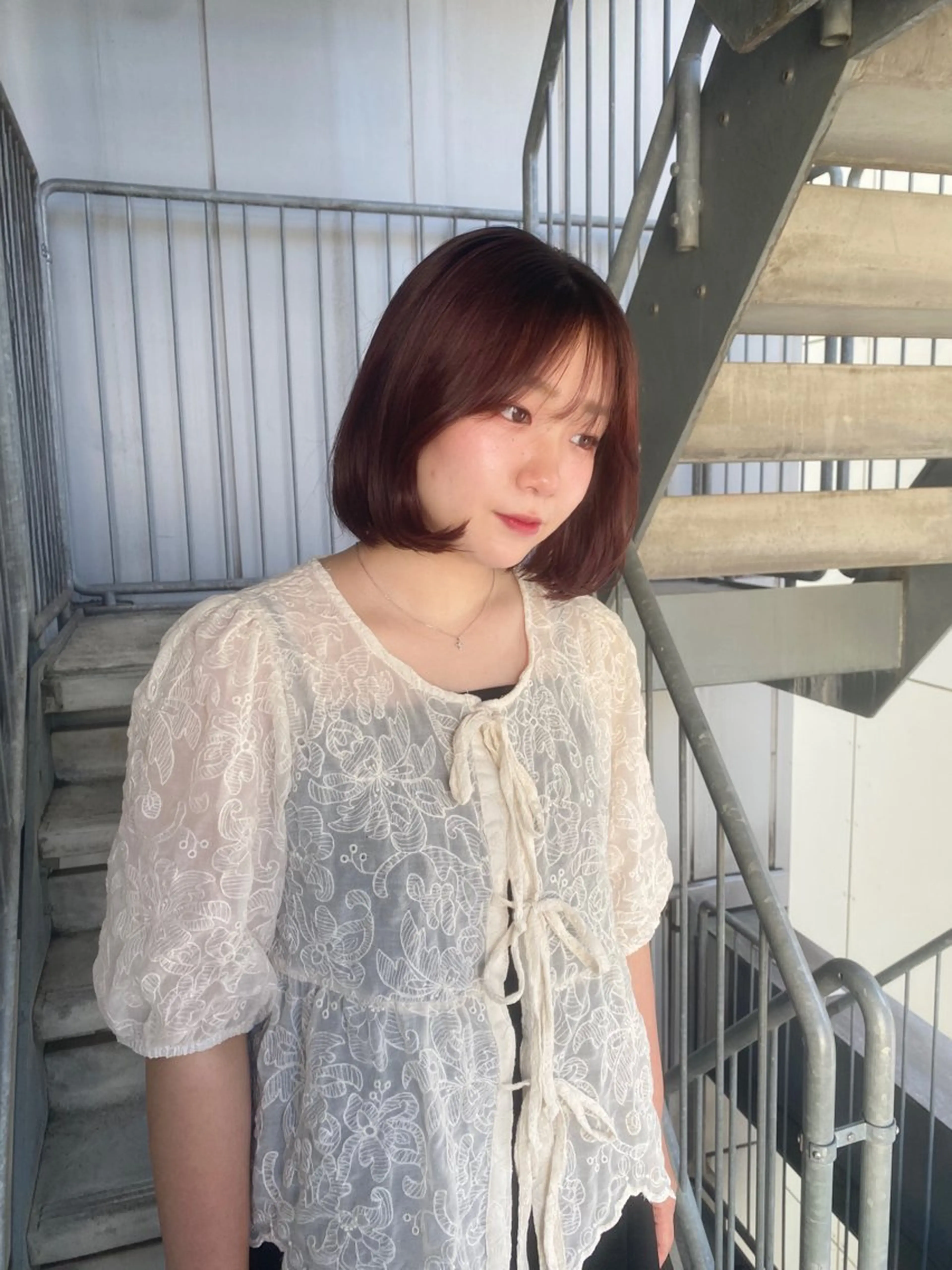 ショート カラー カット ヘアカラー トリートメント mai / linoah˚✧のヘアスタイル