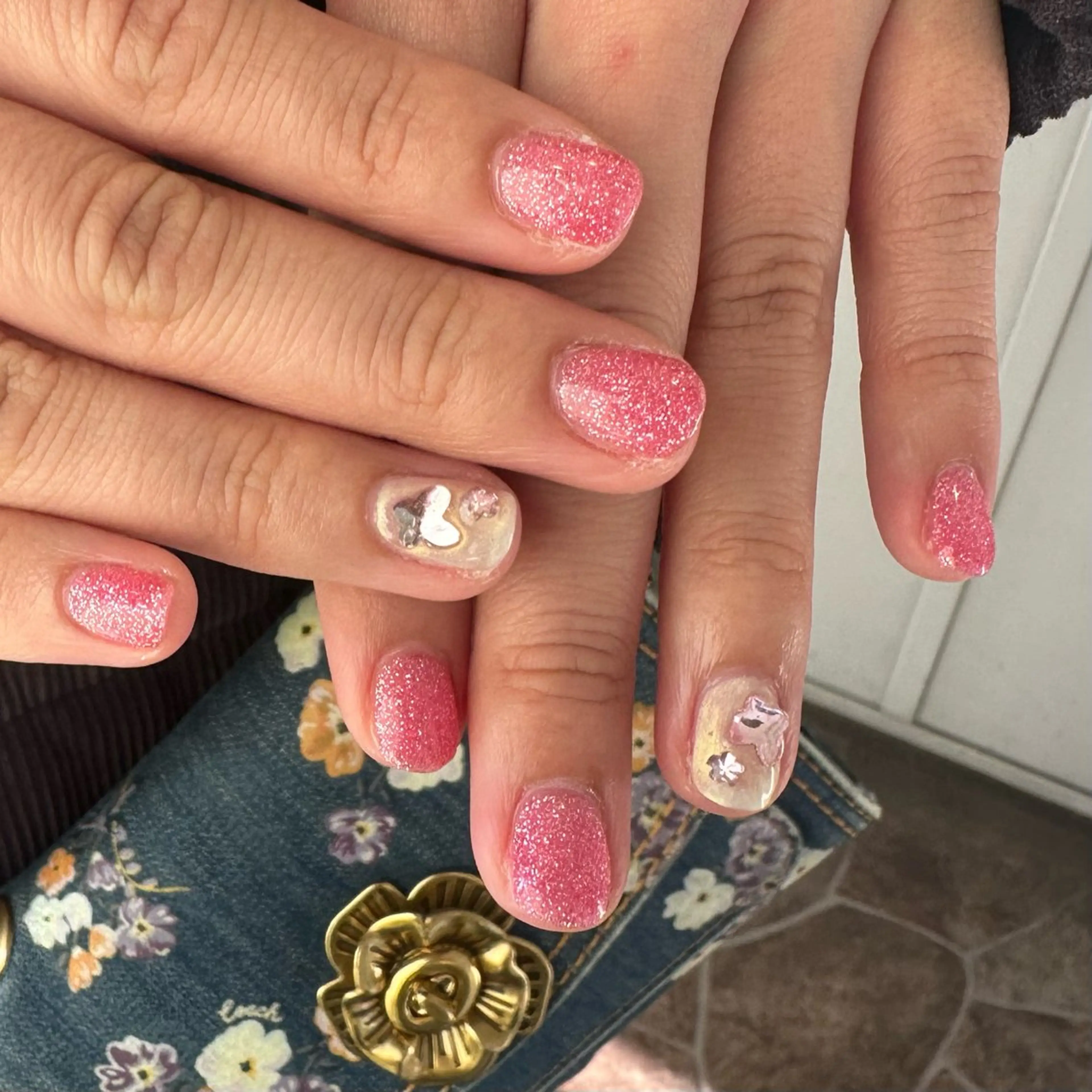 ネイル ピンク ハンドネイル WOLTOKYO渋谷 yunaのネイルデザイン