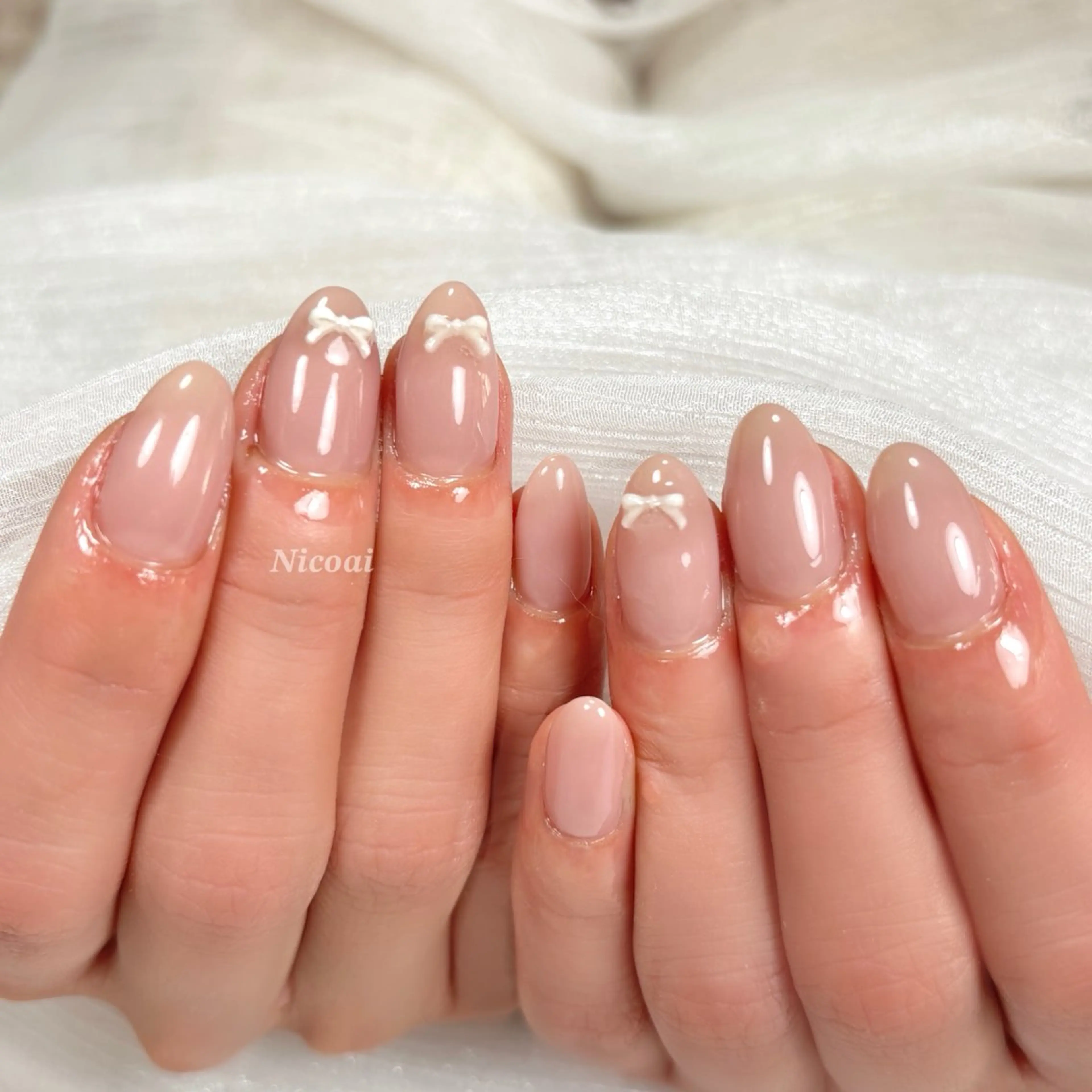 ネイル ワンカラーネイル NailSalon Nicoaiのネイルデザイン