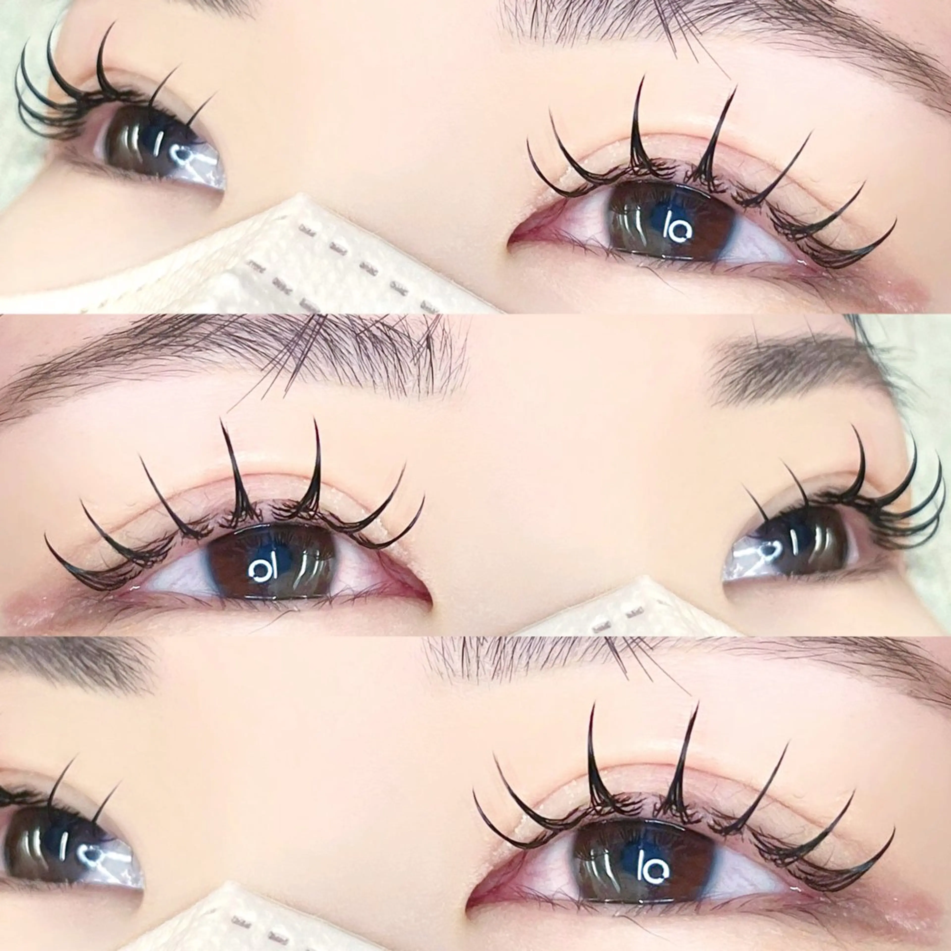 マツエク・マツパ フラットラッシュ マツエク ゆいな 💖のマツエク・マツパデザイン