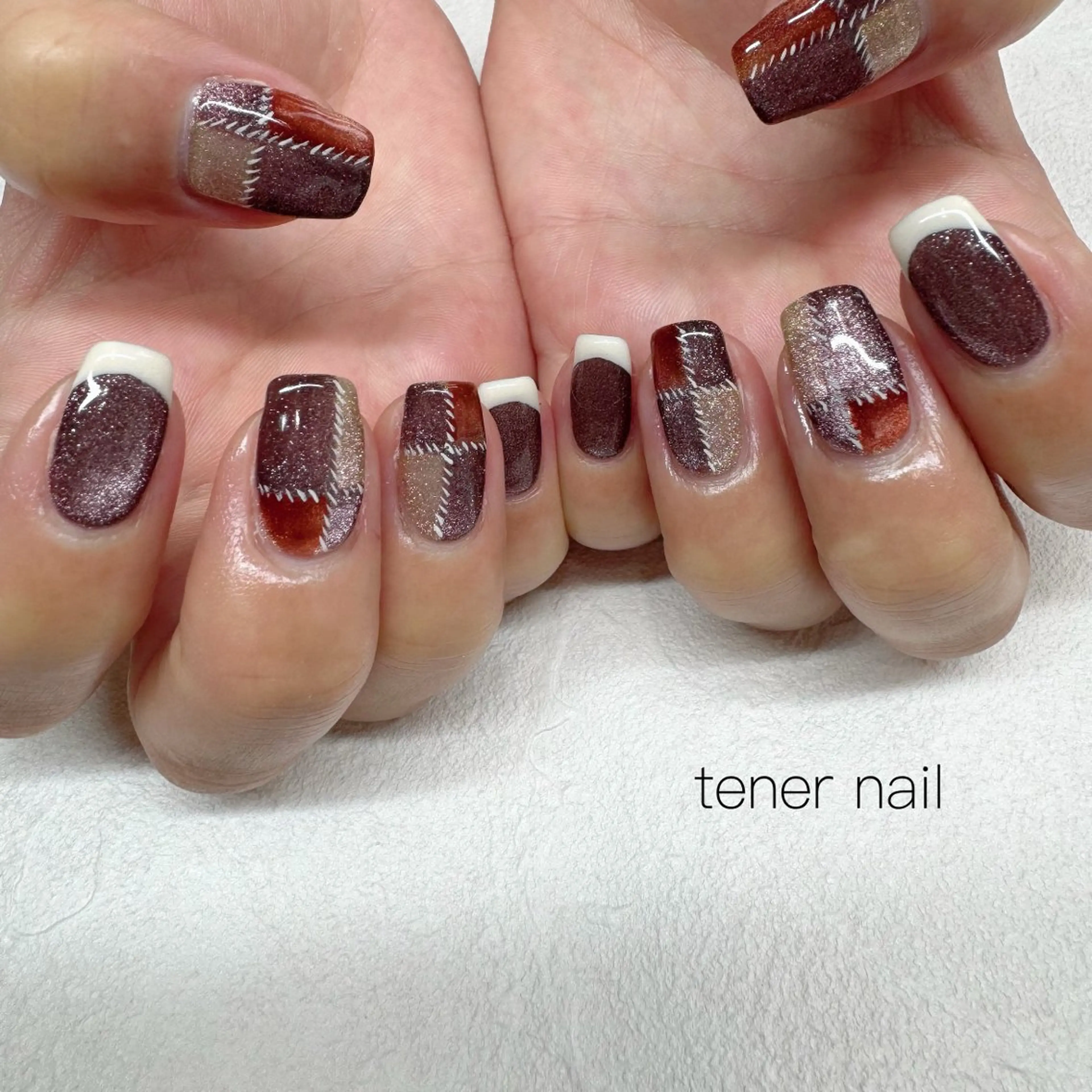 ネイル マグネットネイル ハンドネイル テネルネイル tener nailのネイルデザイン