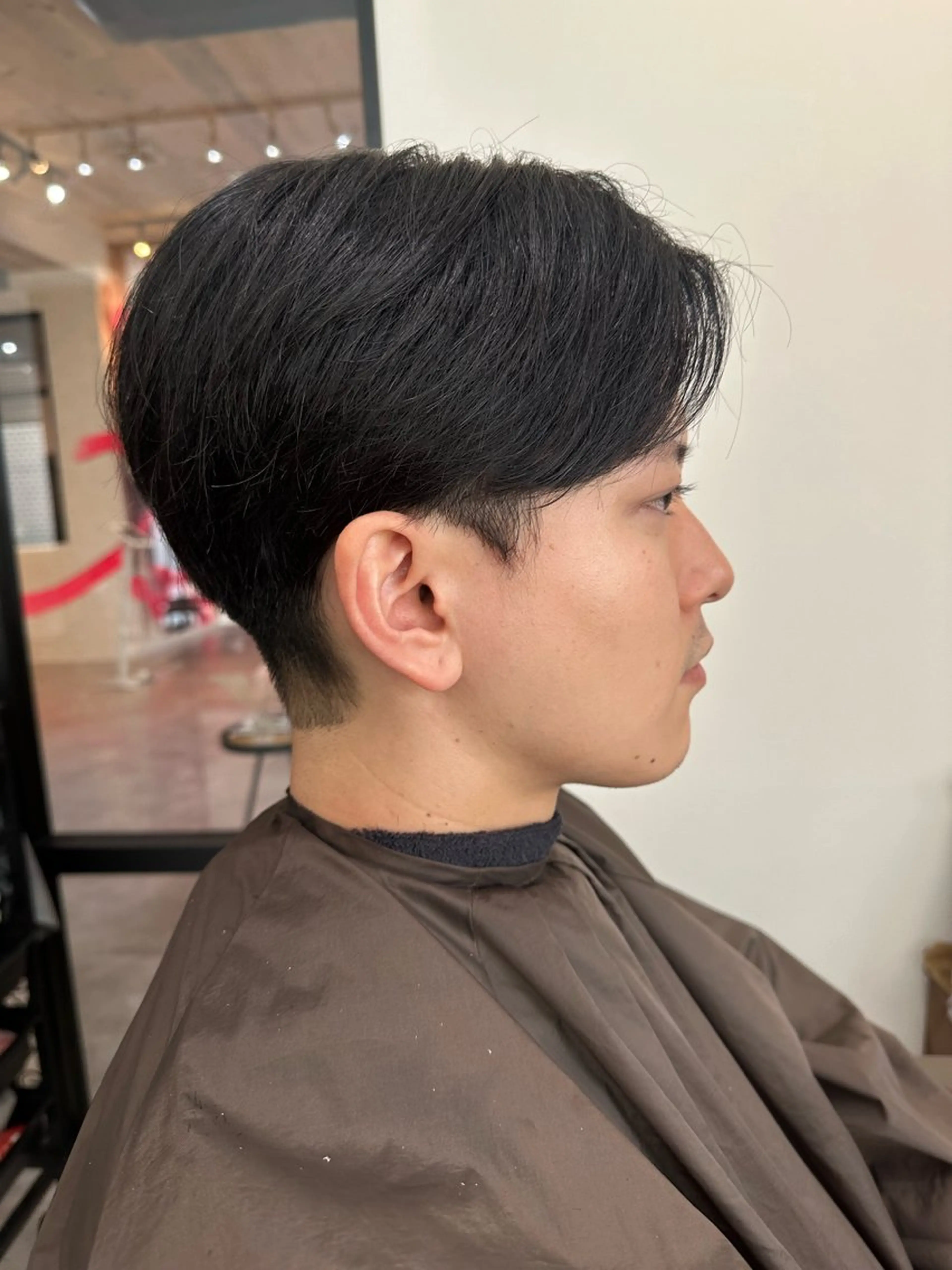 メンズ センターパート カット メンズカット クドウユウキのヘアスタイル