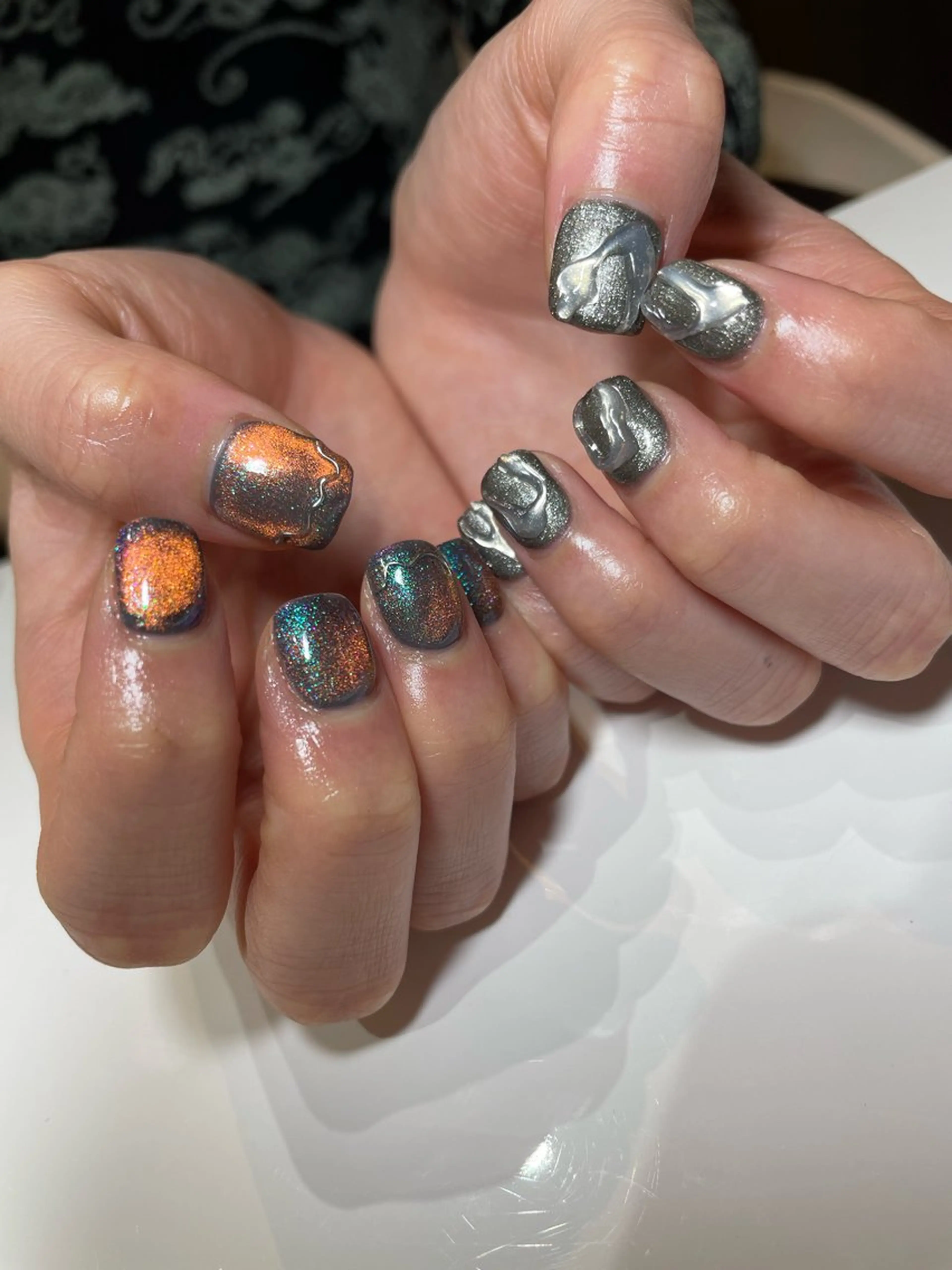 ネイル ニュアンス🥀個性派 MIYU🪅のネイルデザイン