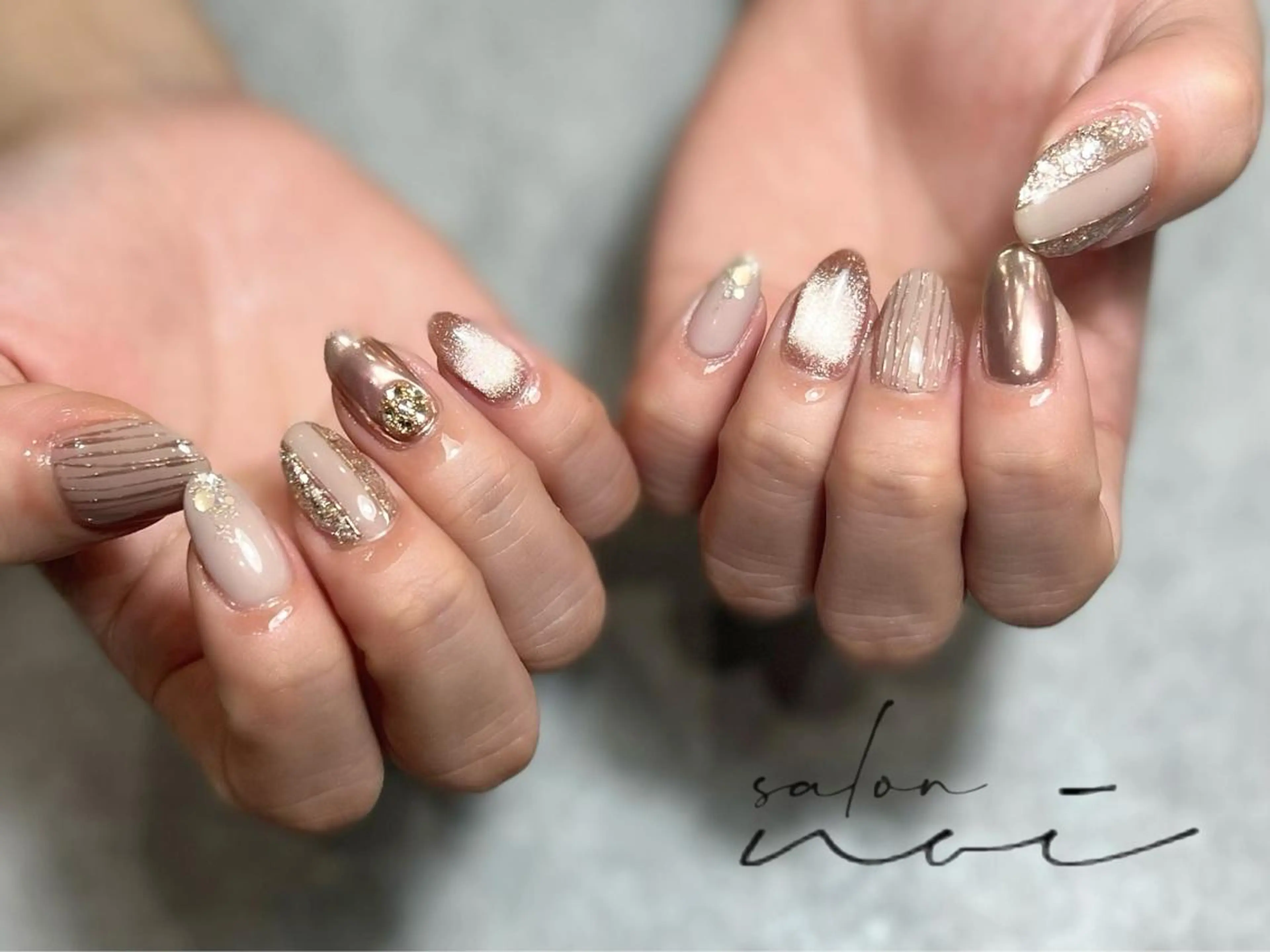 ネイル ハンドネイル salon noiのネイルデザイン