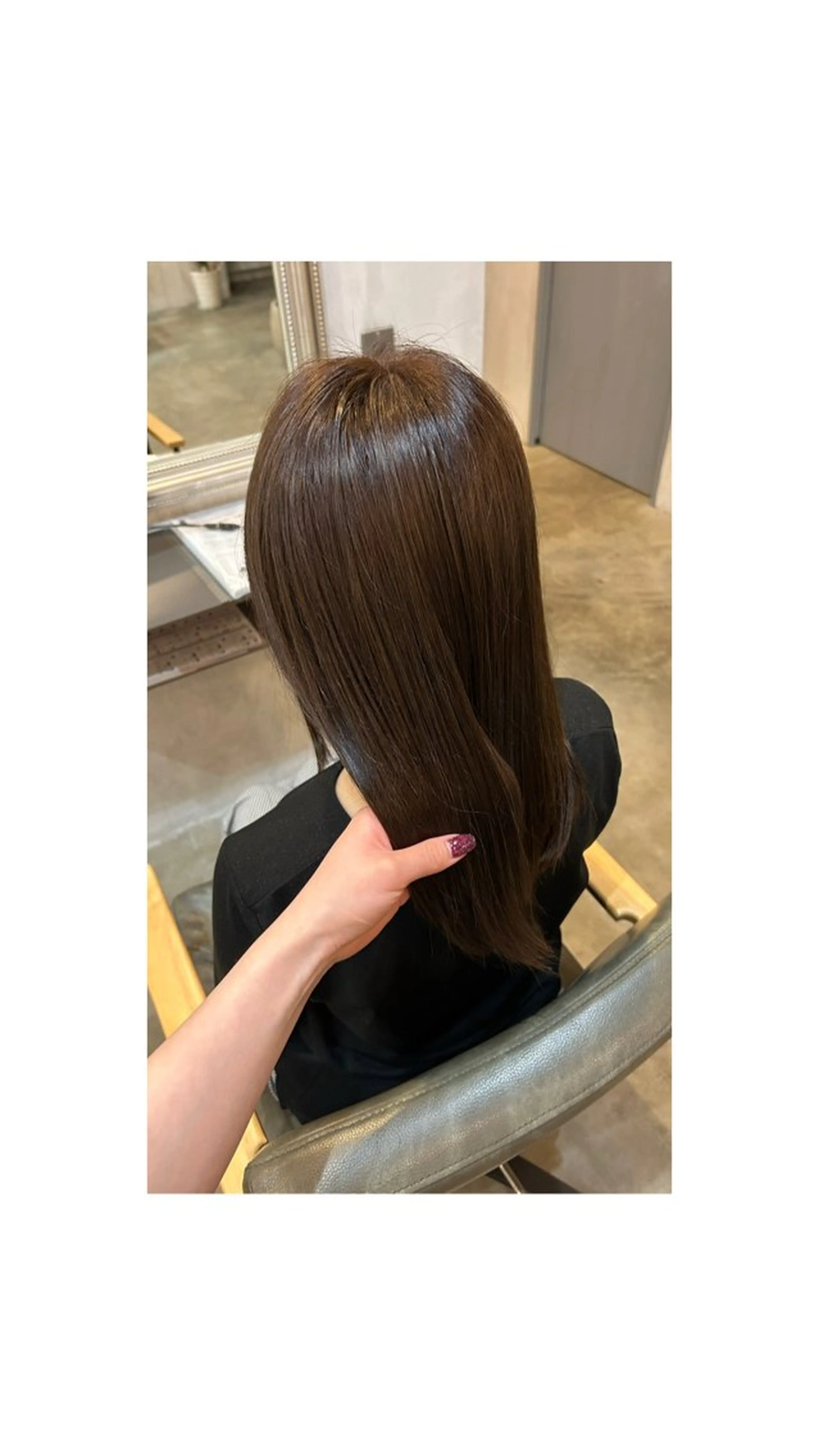 セミロング ヘアカラー 楓恋🎀ブリーチ・カ ラーモデル募集中🎀のヘアスタイル