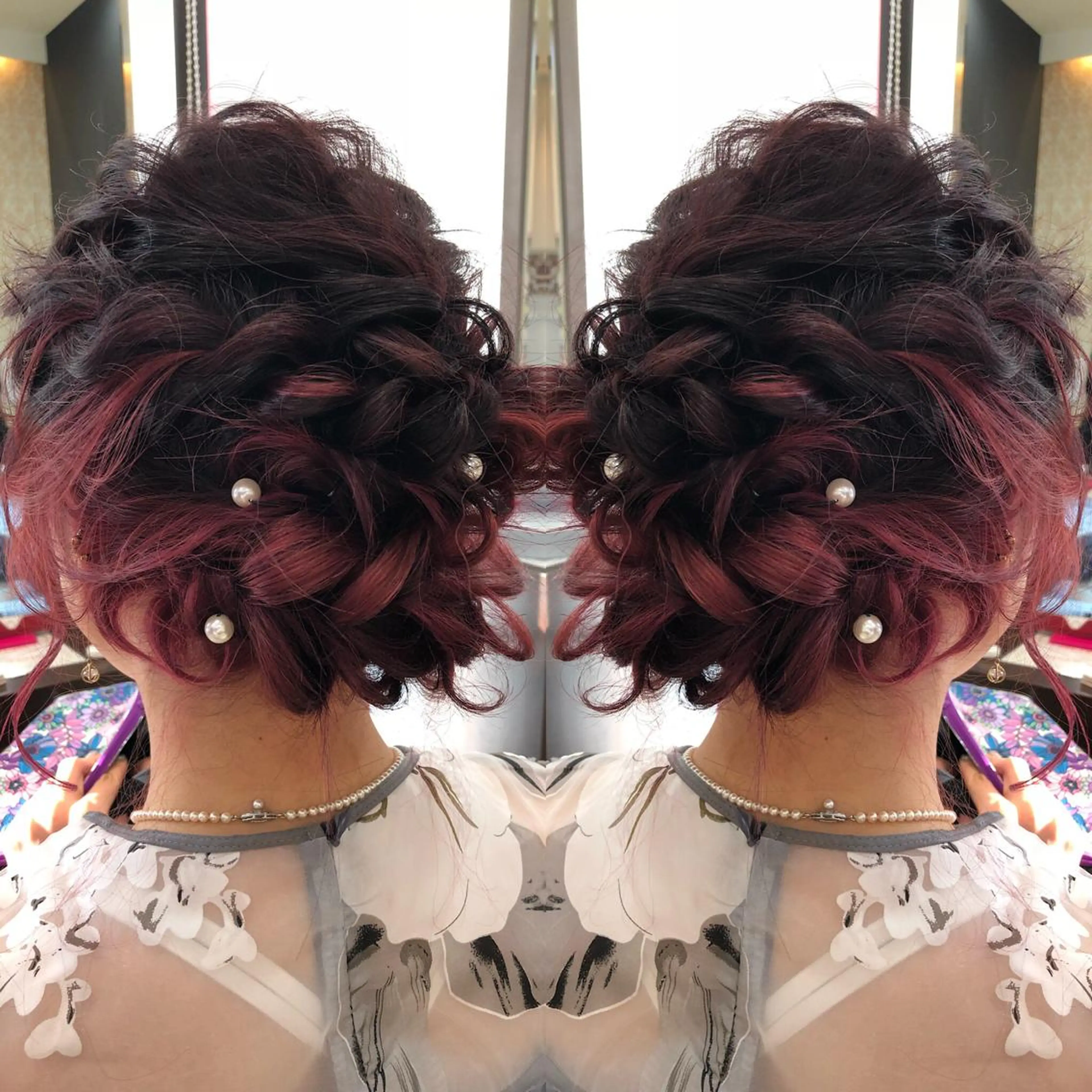 ヘアアレンジ 早川 真幸のヘアスタイル