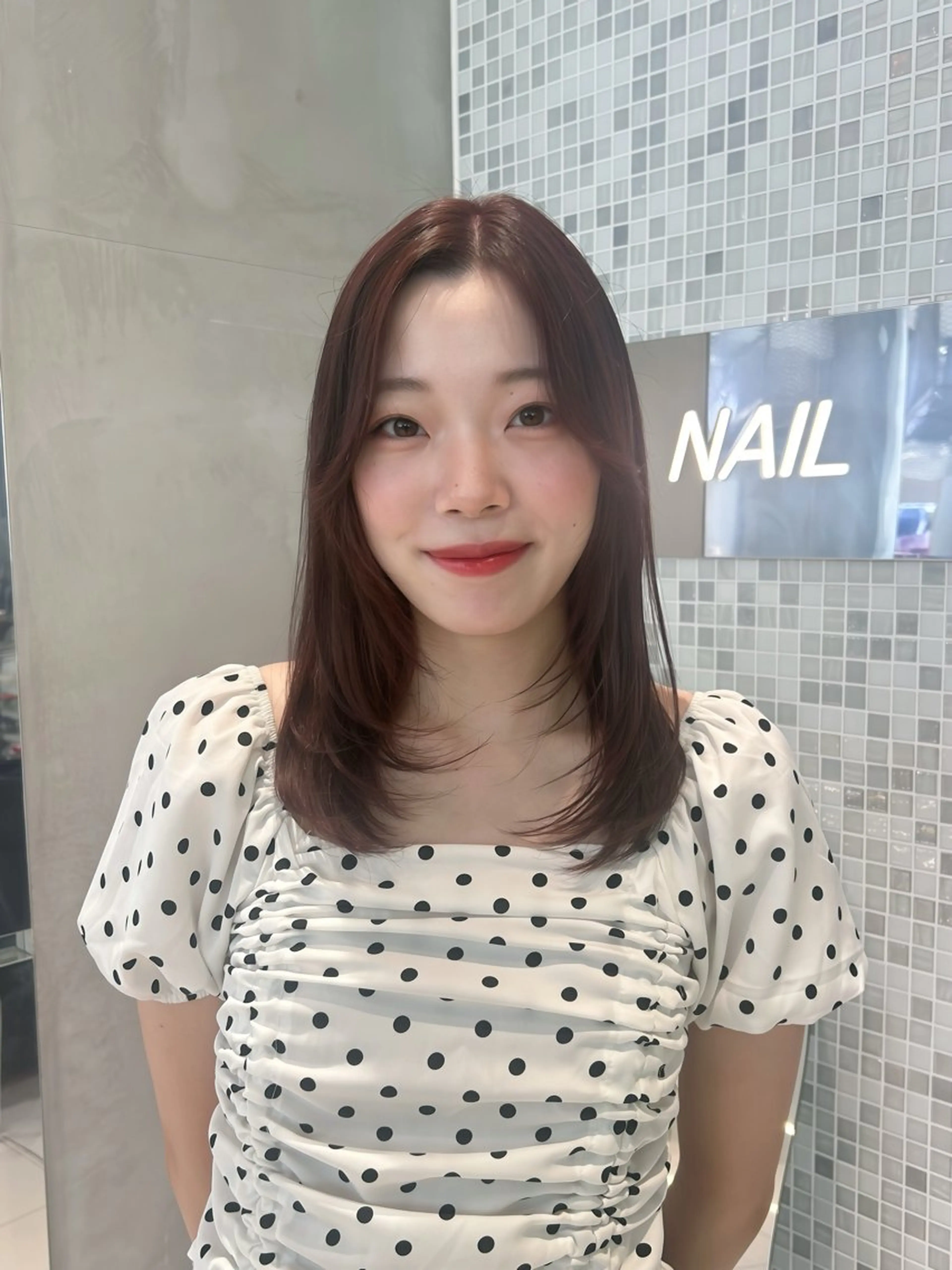 カラー ブラウンカラー レッドカラー ヘアカラー くすみカラー/ブリ ーチ seina★のヘアスタイル