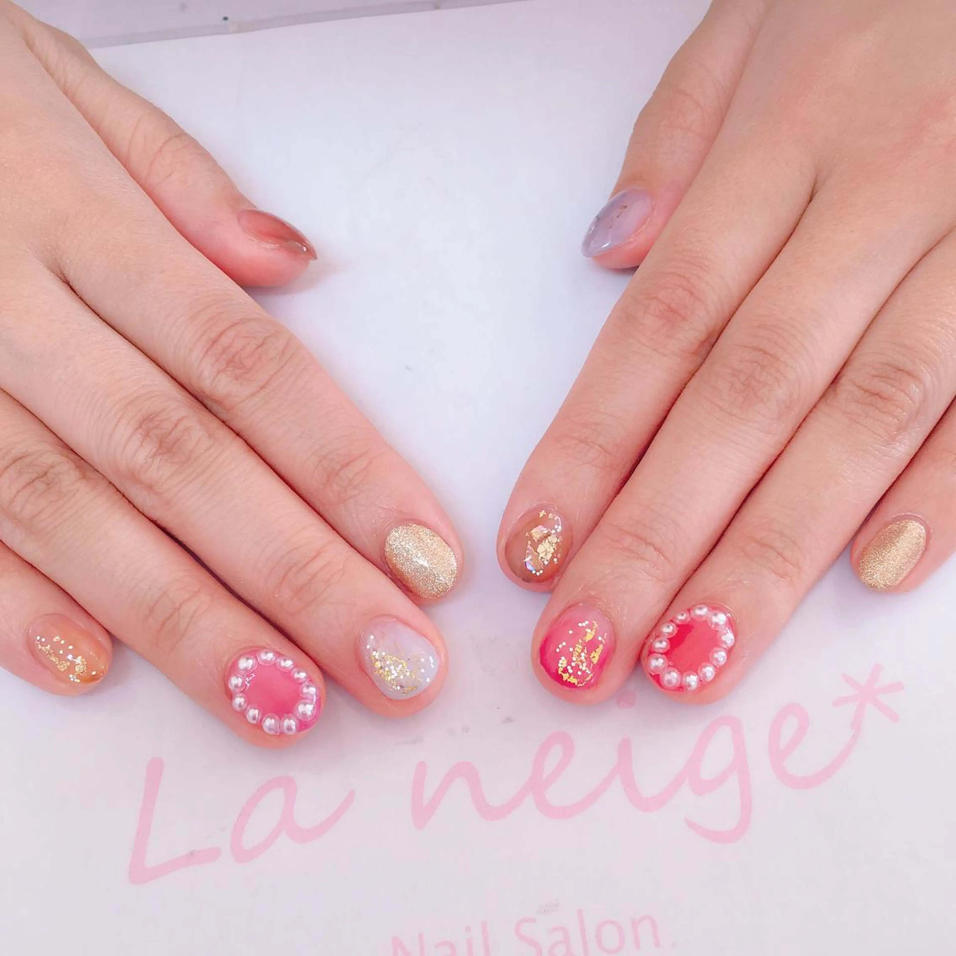 ネイル La neige* yuki 🐩🌙のネイルデザイン