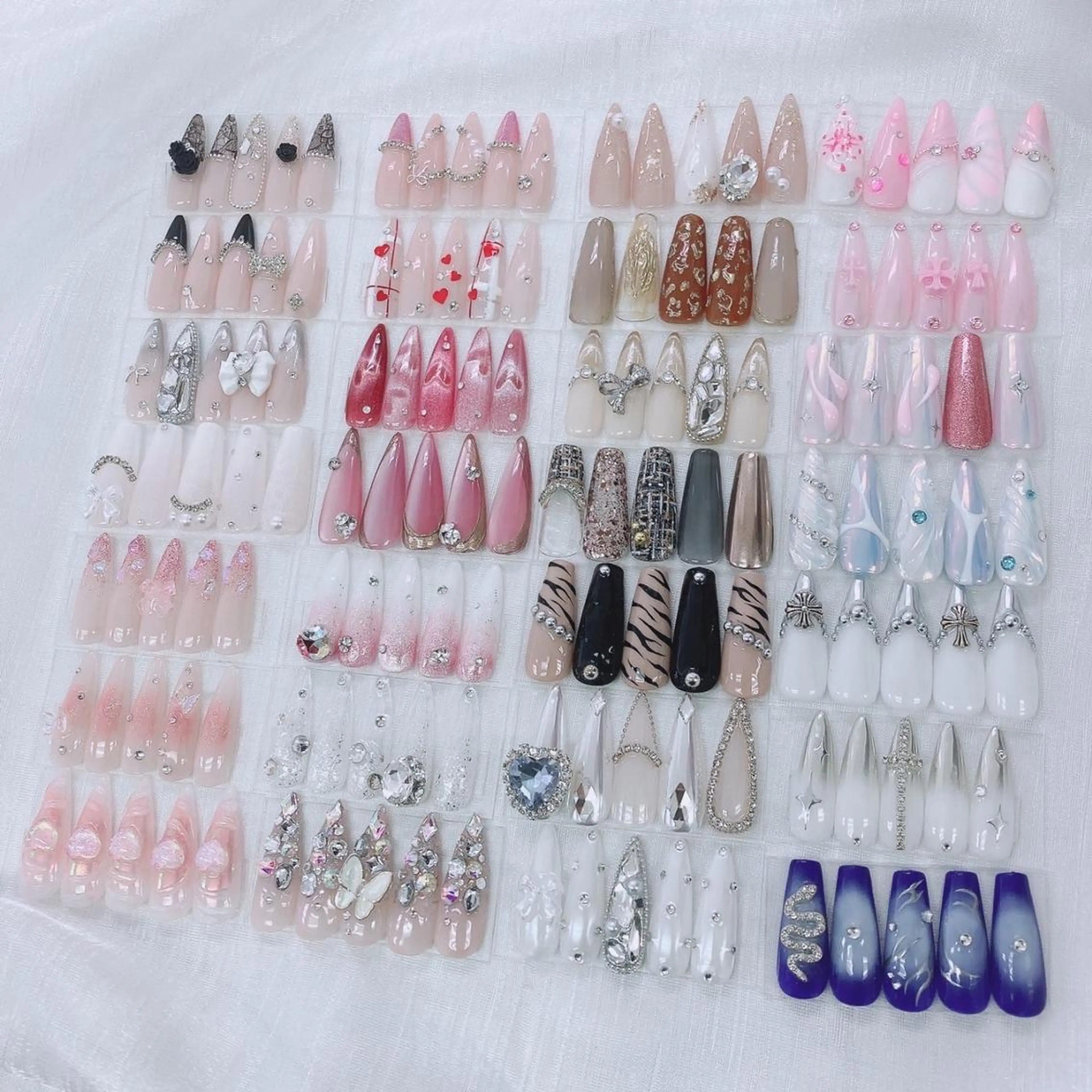 チップ長さ出し定額アート  オフなしの写真